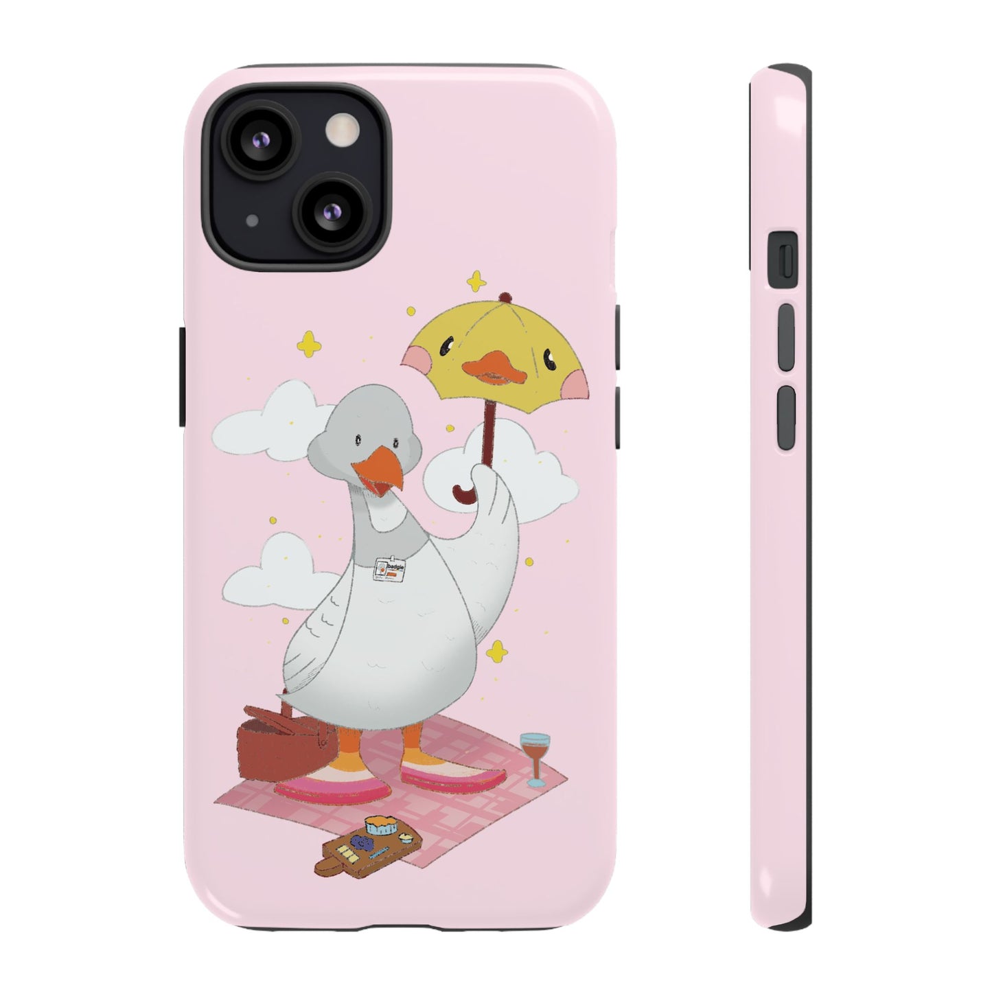 Badgie iPhone Case - Lesbian Goose "Tula" - Badgie.co