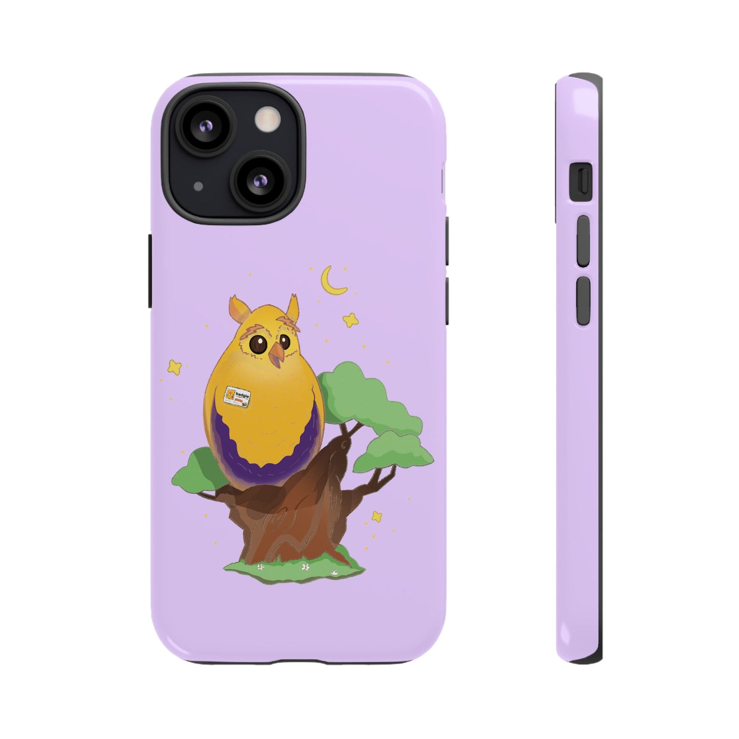 Badgie iPhone Case - Intersex Owl "Albert" - Badgie.co