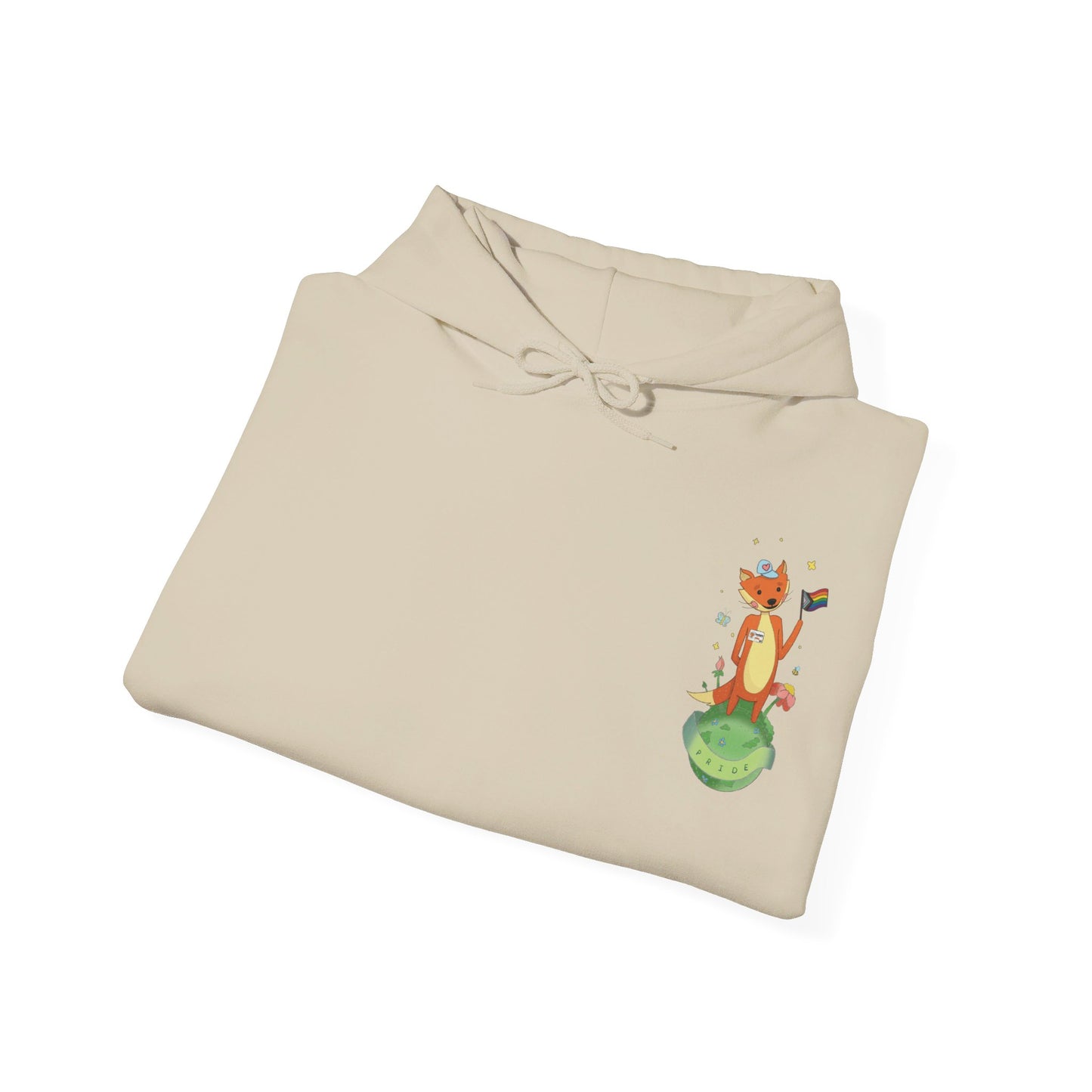 Badgie Hoodie - Pride Fox "Kit" - Badgie.co