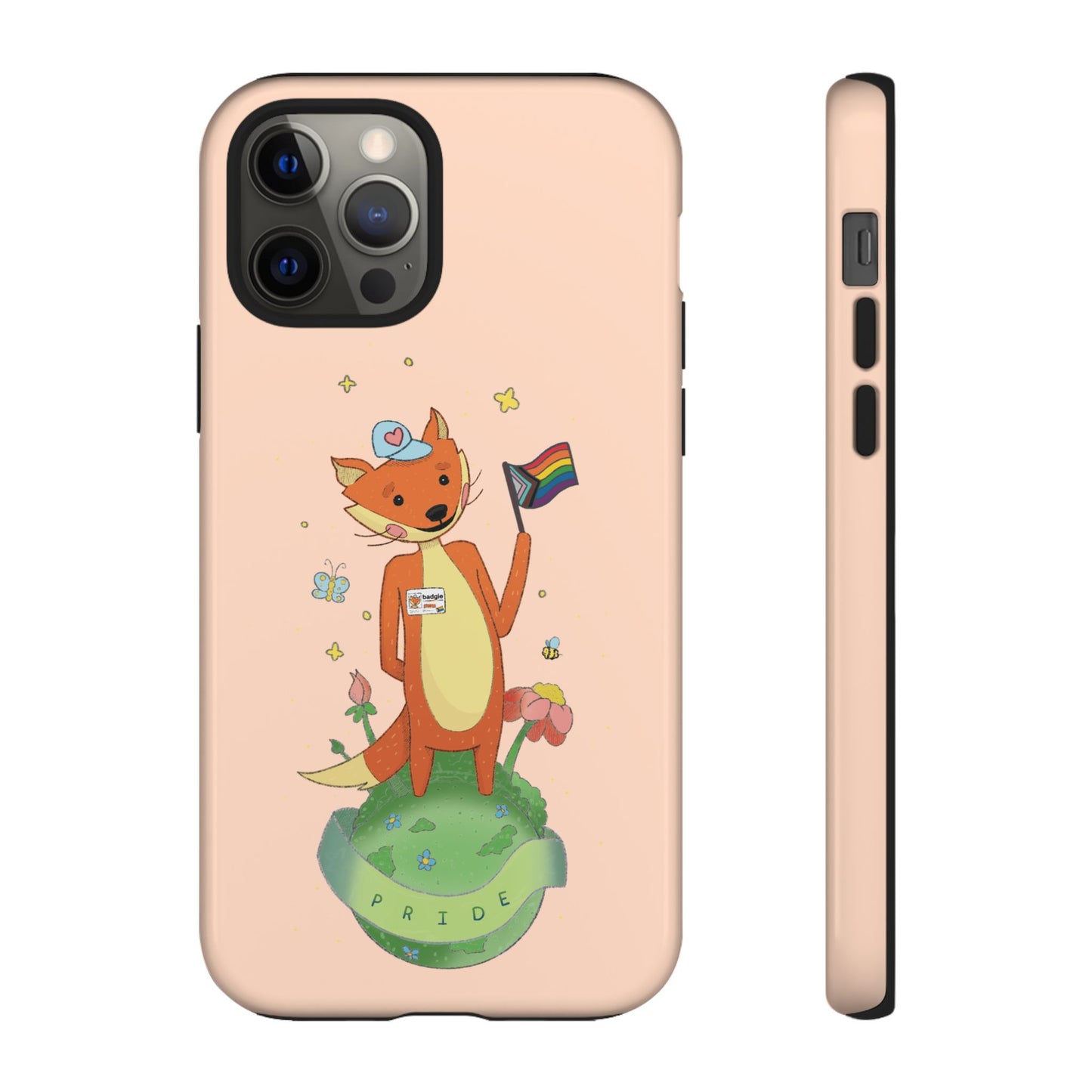 Badgie iPhone Case - Pride Fox "Kit" - Badgie.co