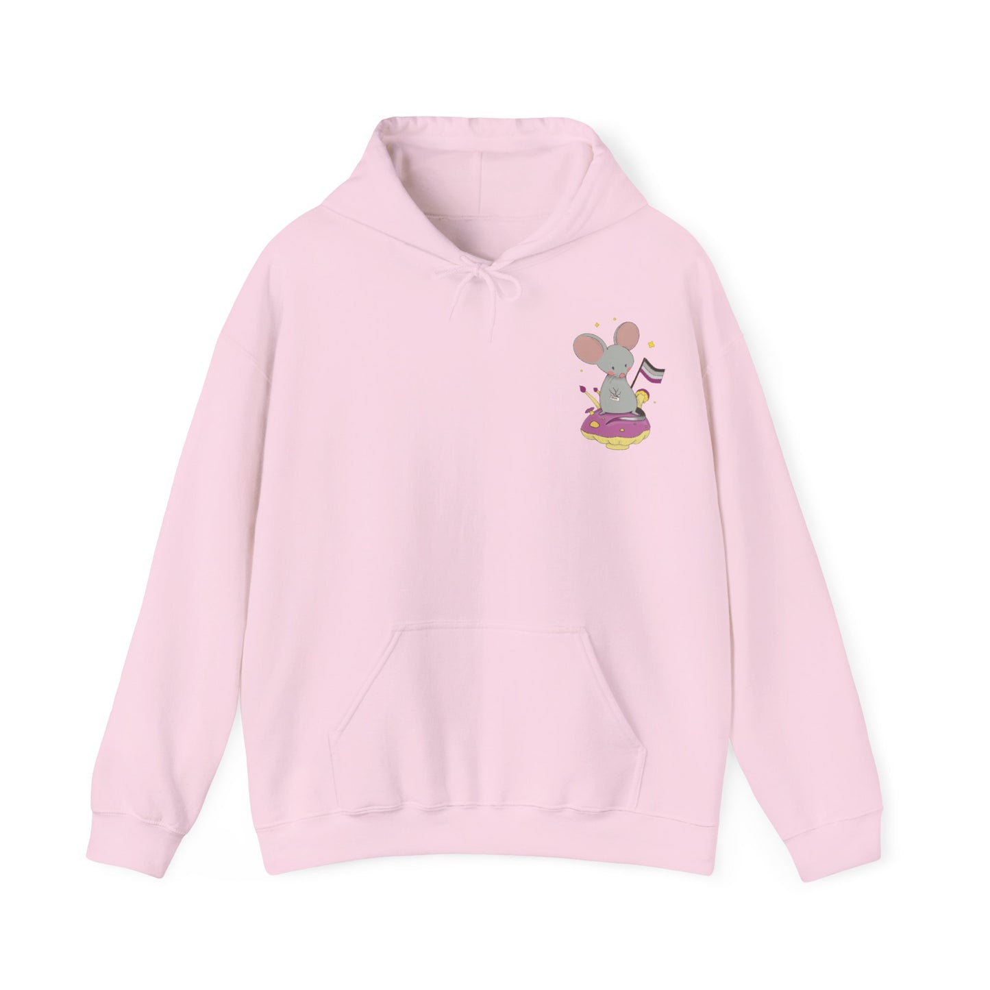 Badgie Hoodie - Asexual Mouse “Roan” - Badgie.co
