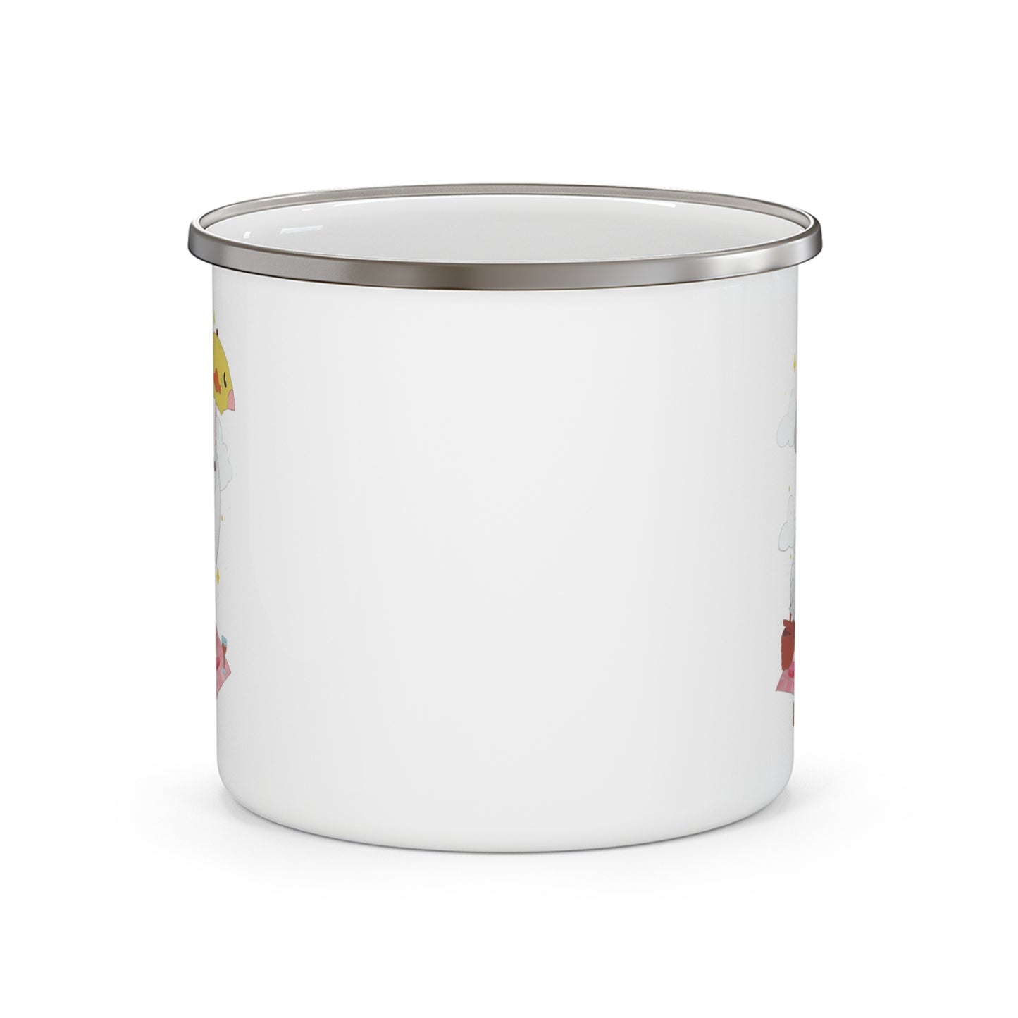 Badgie Enamel Camping Mug - Lesbian Goose “Tula”