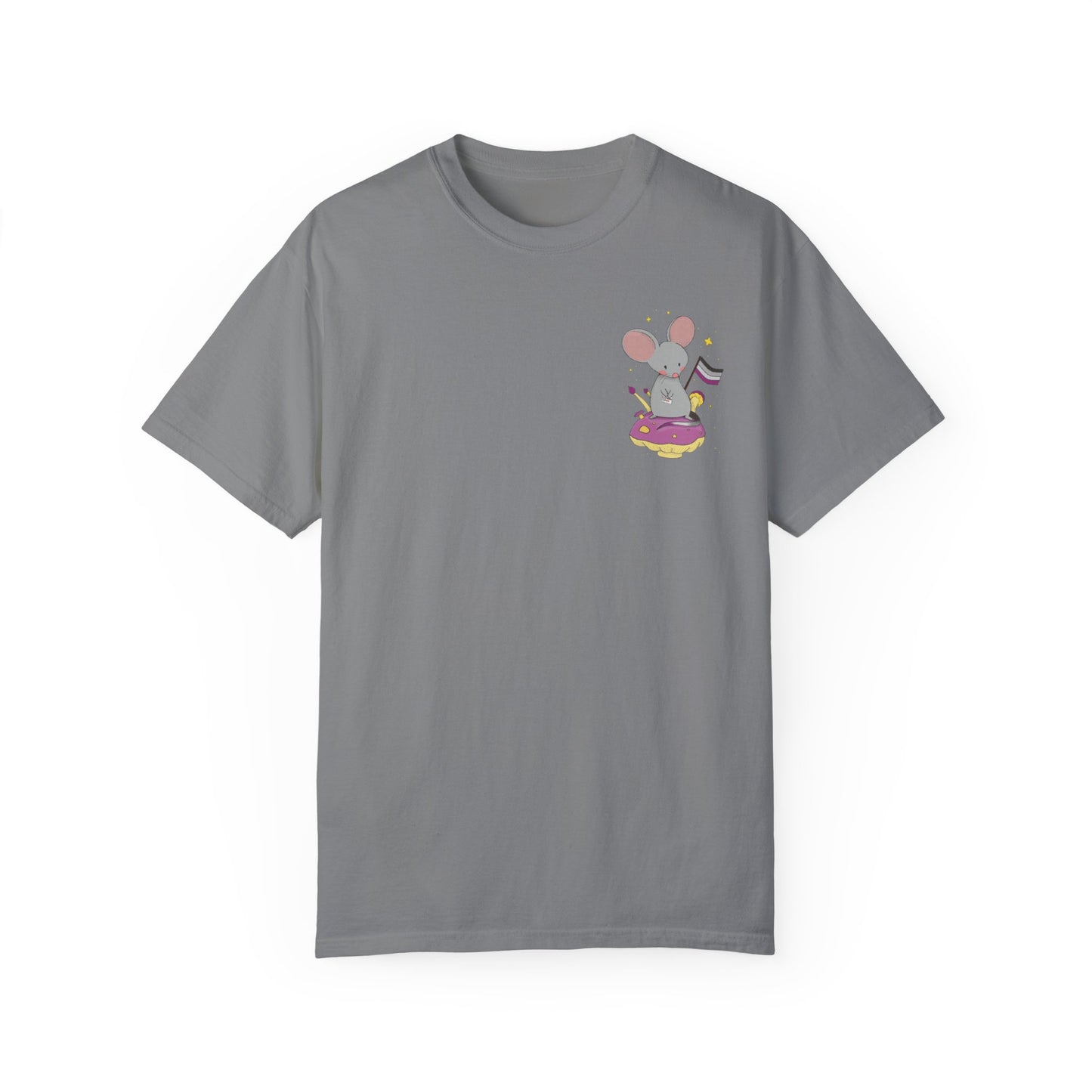 Badgie T-Shirt - Asexual Mouse "Roan" - Badgie.co
