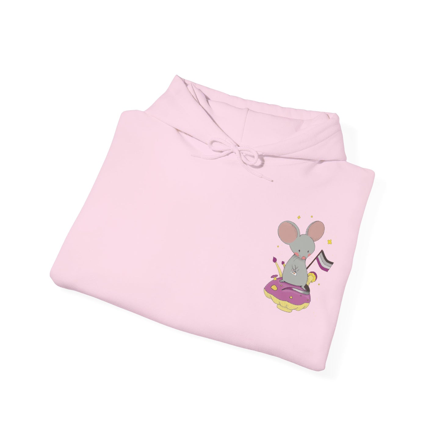 Badgie Hoodie - Asexual Mouse “Roan” - Badgie.co