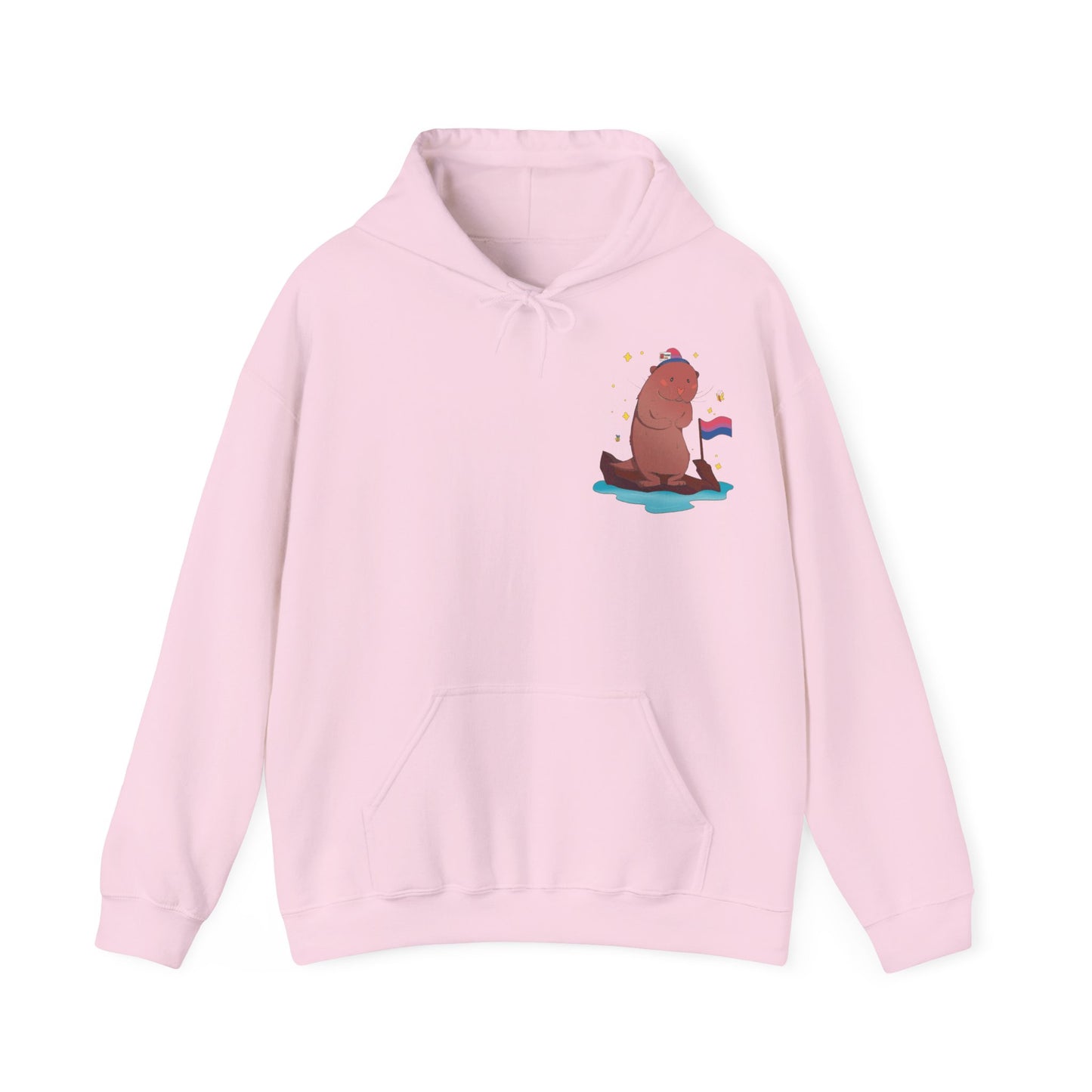 Badgie Hoodie - Bisexual Otter "River" - Badgie.co