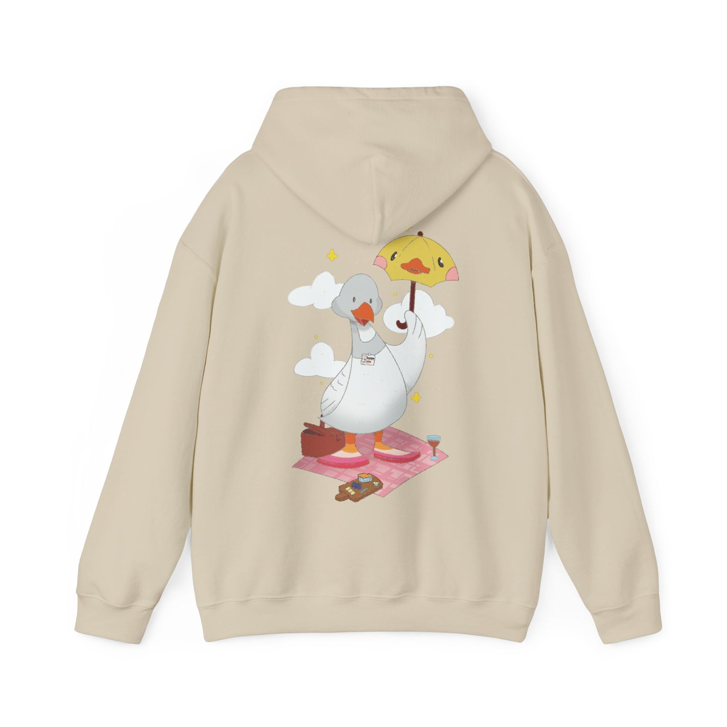 Badgie Hoodie - Lesbian Goose "Tula" - Badgie.co