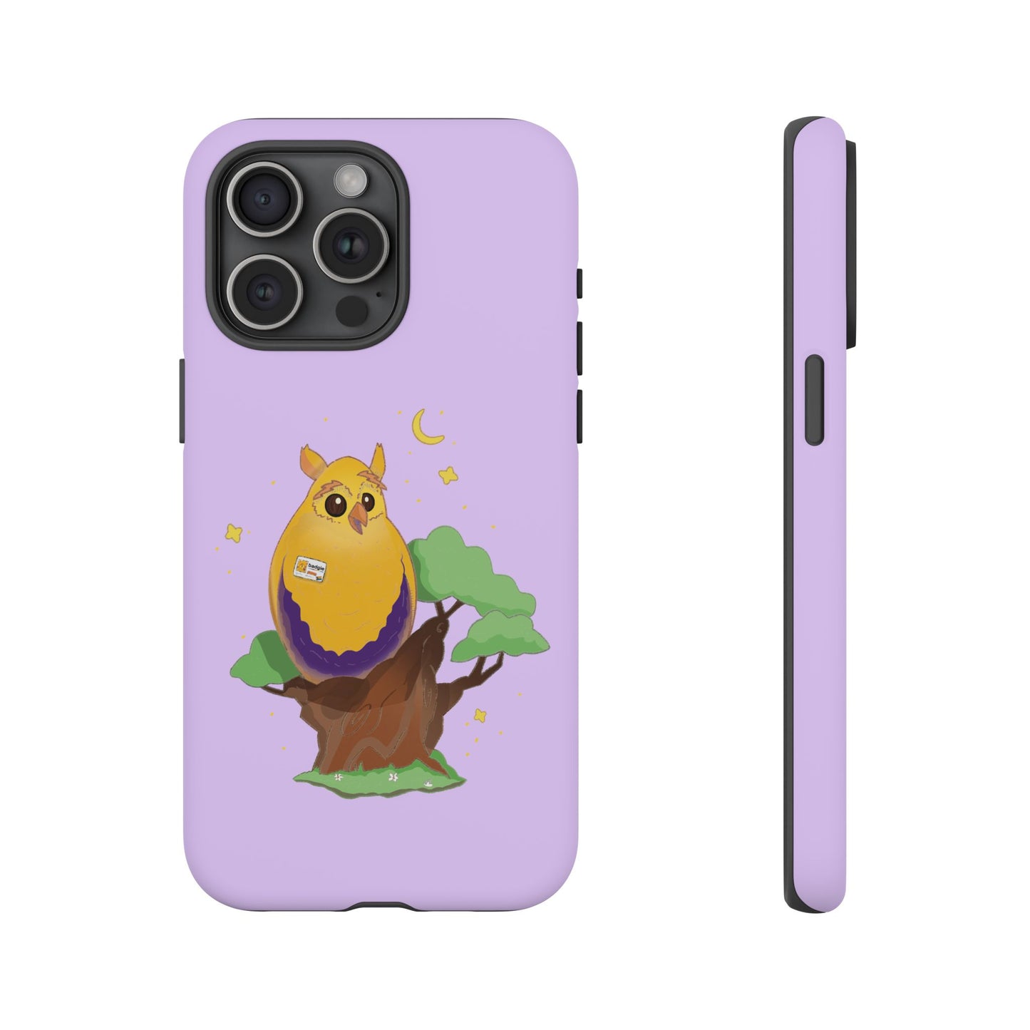 Badgie iPhone Case - Intersex Owl "Albert" - Badgie.co