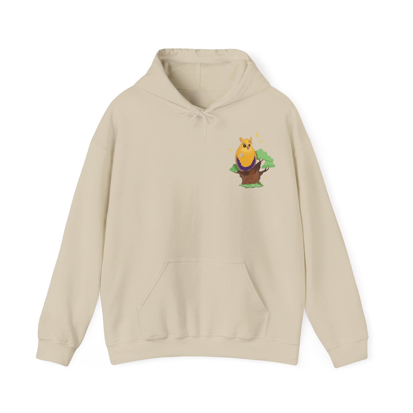 Badgie Hoodie - Intersex Owl "Albert" - Badgie.co