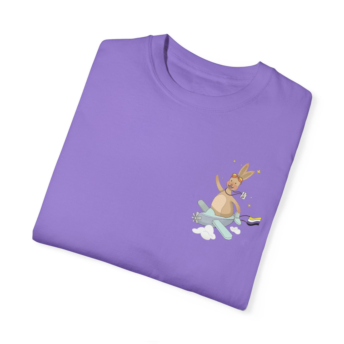 Badgie T-Shirt - Nonbinary Rabbit "Rex" - Badgie.co