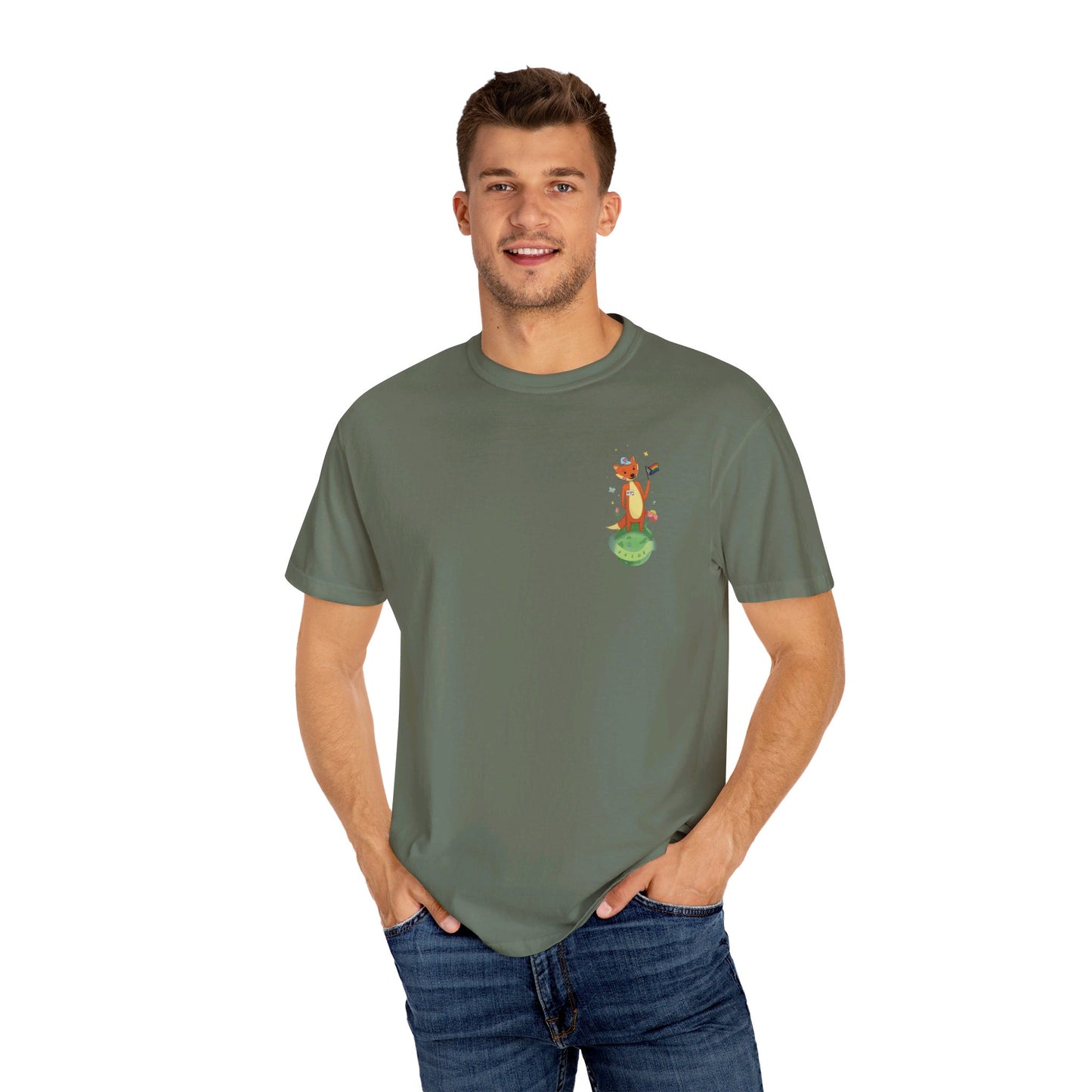 Badgie T-Shirt - Pride Fox "Kit" - Badgie.co