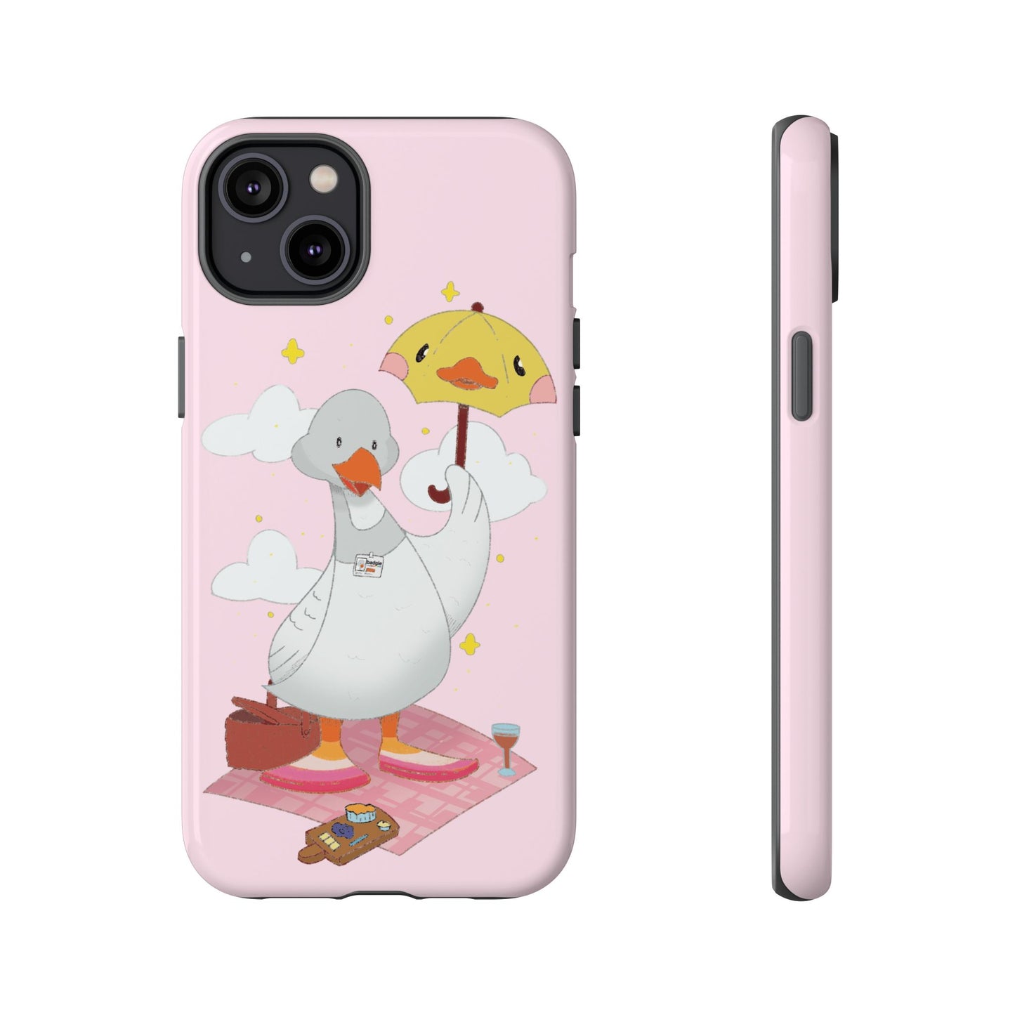 Badgie iPhone Case - Lesbian Goose "Tula" - Badgie.co