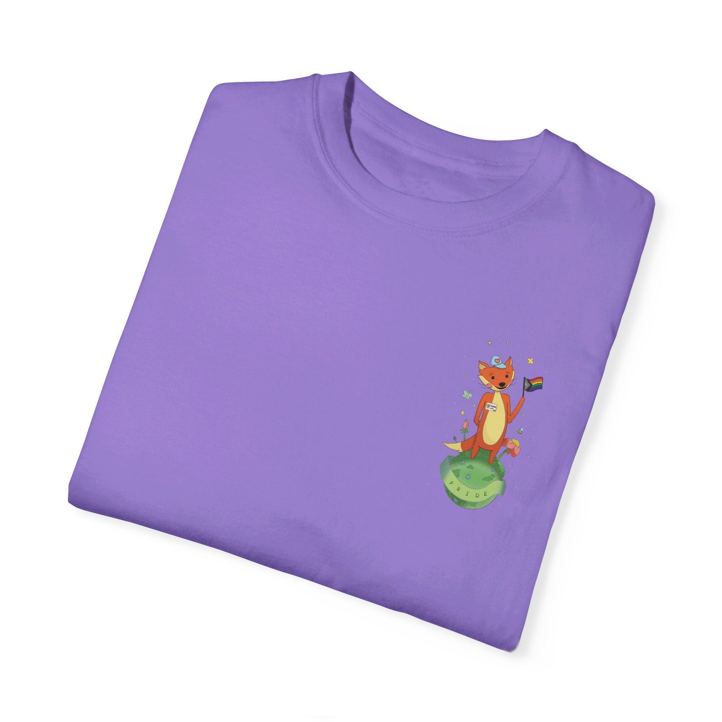 Badgie T-Shirt - Pride Fox "Kit" - Badgie.co