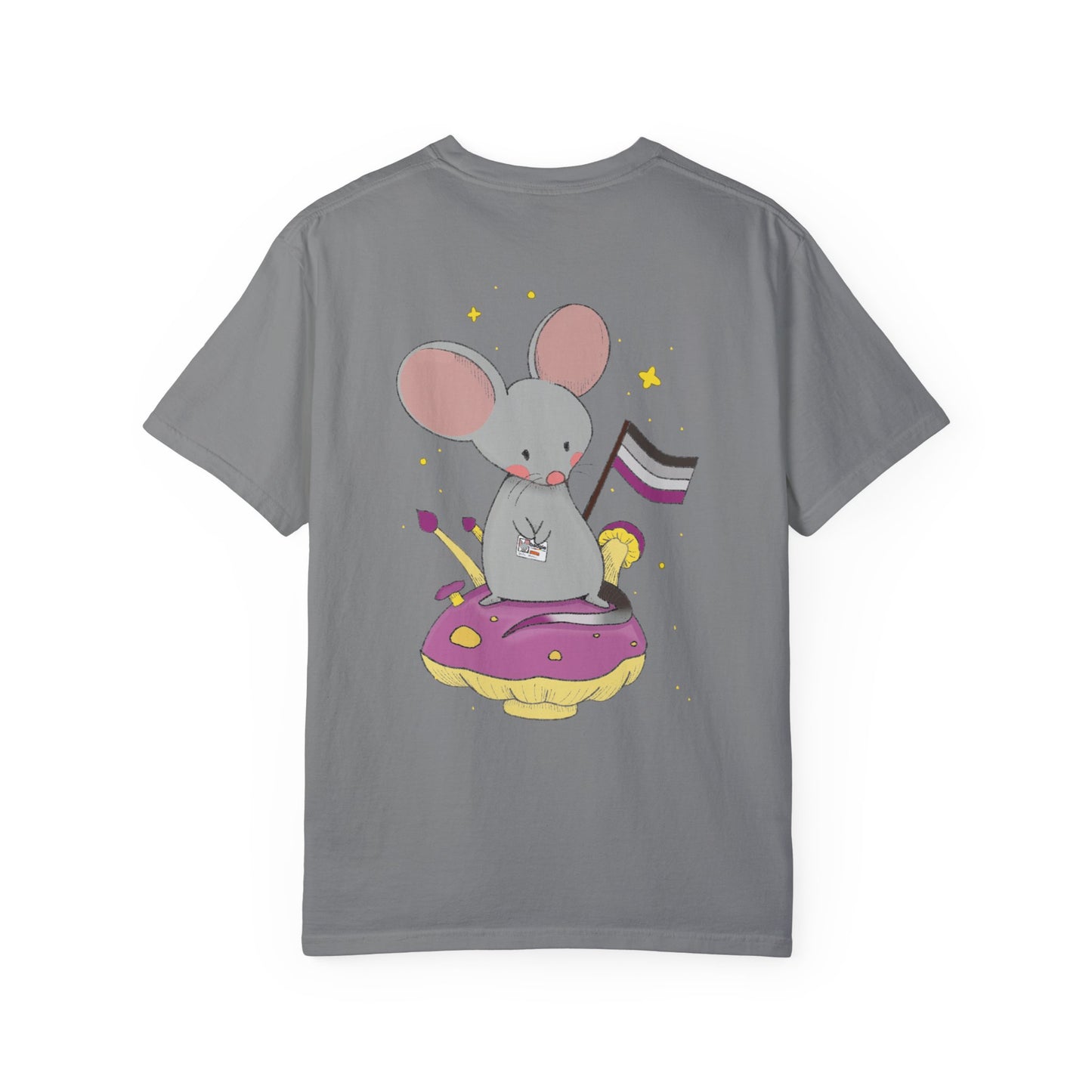 Badgie T-Shirt - Asexual Mouse "Roan" - Badgie.co
