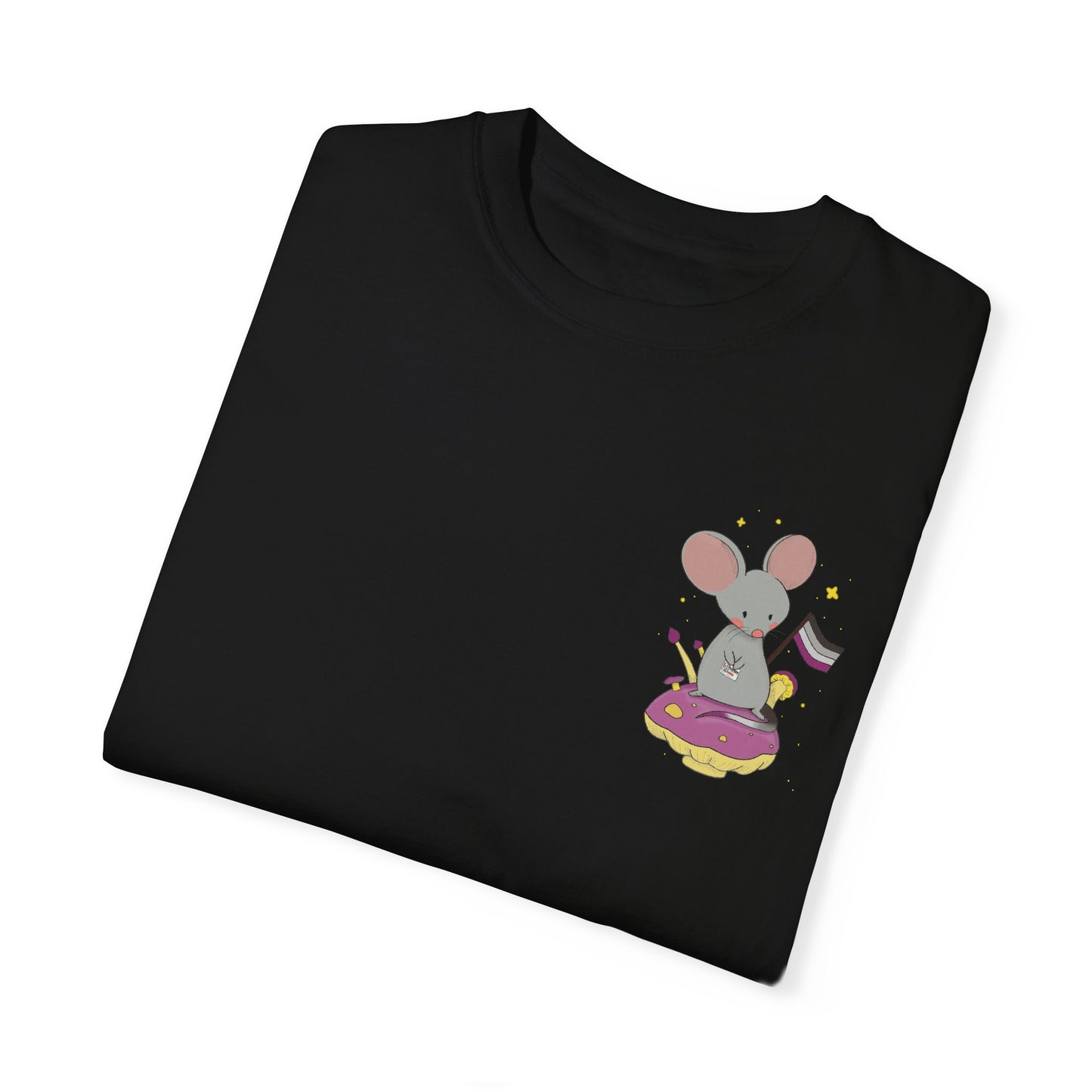 Badgie T-Shirt - Asexual Mouse "Roan" - Badgie.co