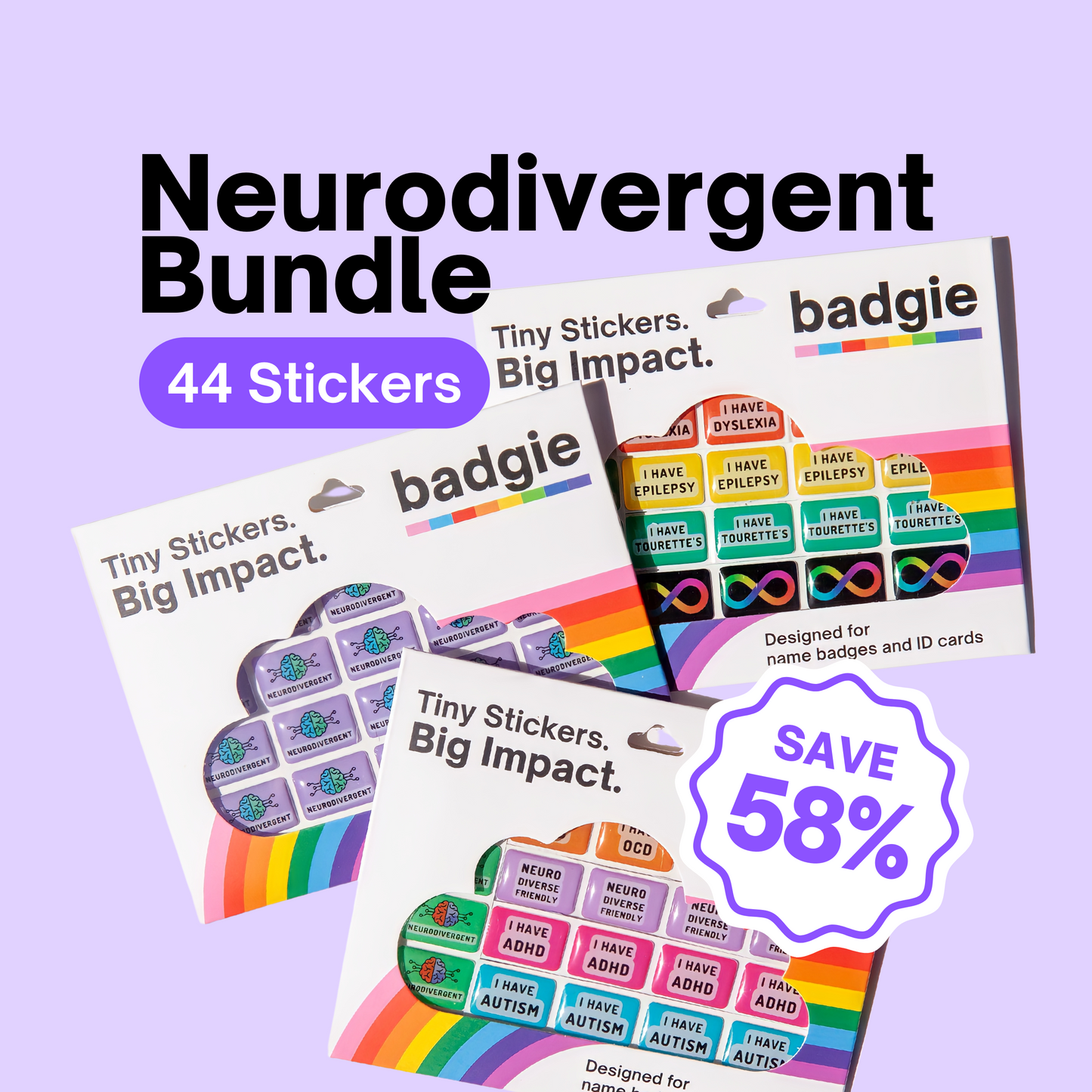 Badgie Neurodivergent Bundle - Badgie.co