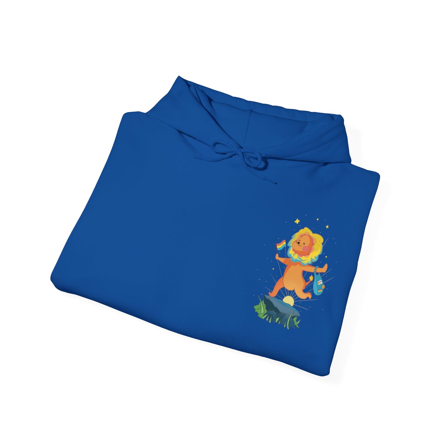 Badgie Hoodie - Pansexual Lion "Barb" - Badgie.co