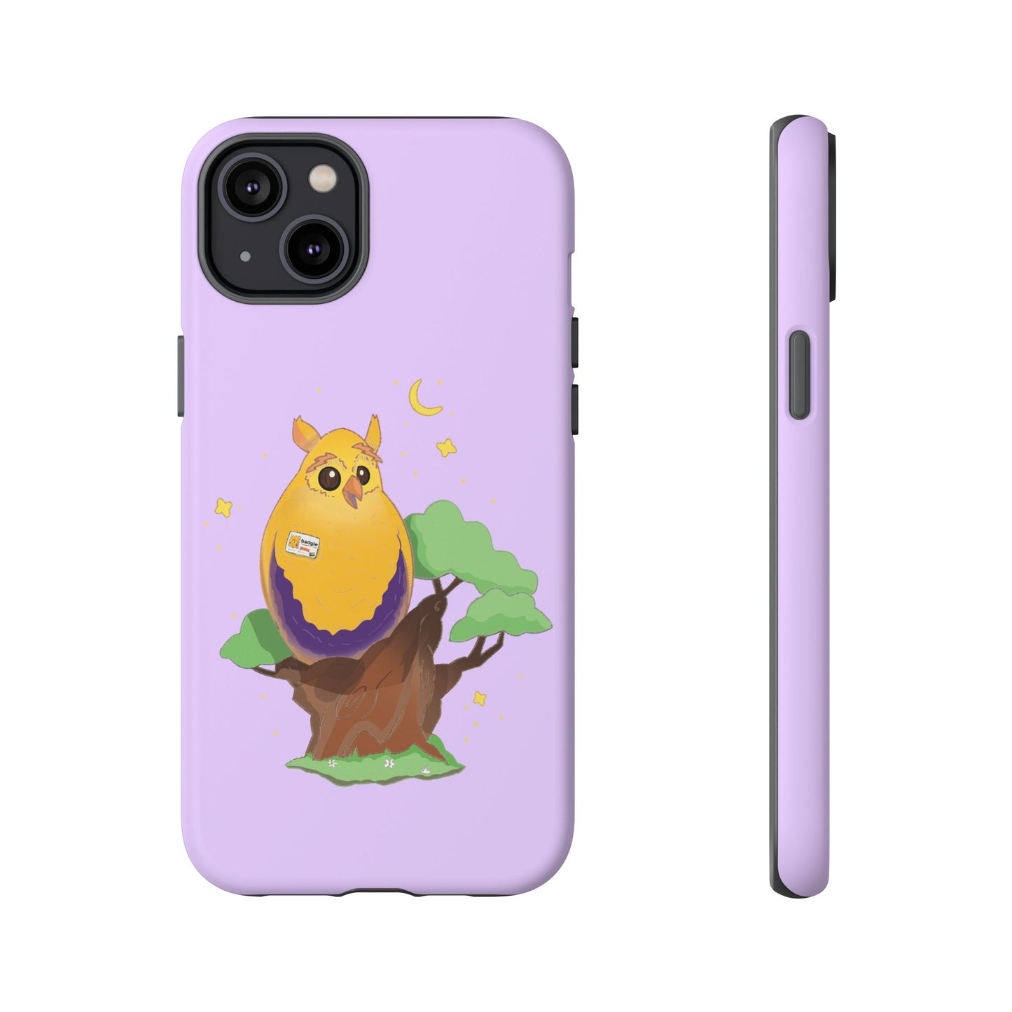 Badgie iPhone Case - Intersex Owl "Albert" - Badgie.co
