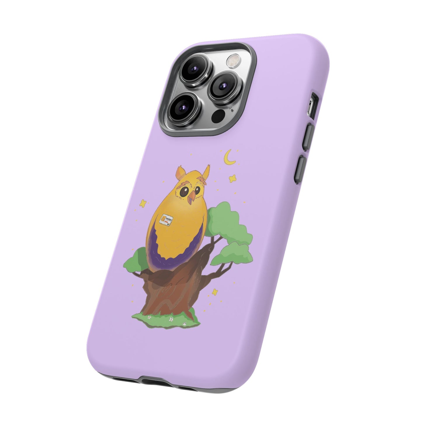 Badgie iPhone Case - Intersex Owl "Albert" - Badgie.co