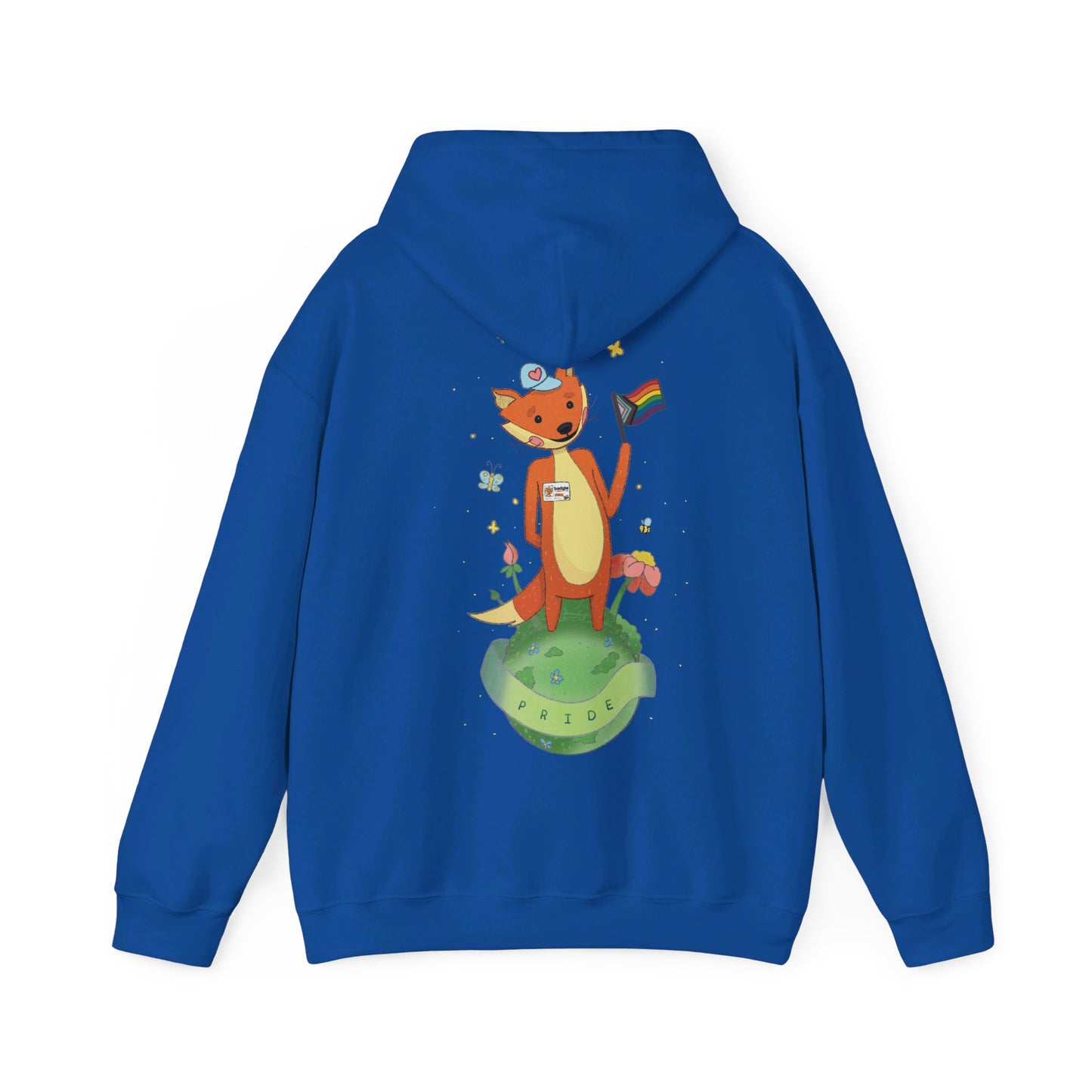 Badgie Hoodie - Pride Fox "Kit" - Badgie.co