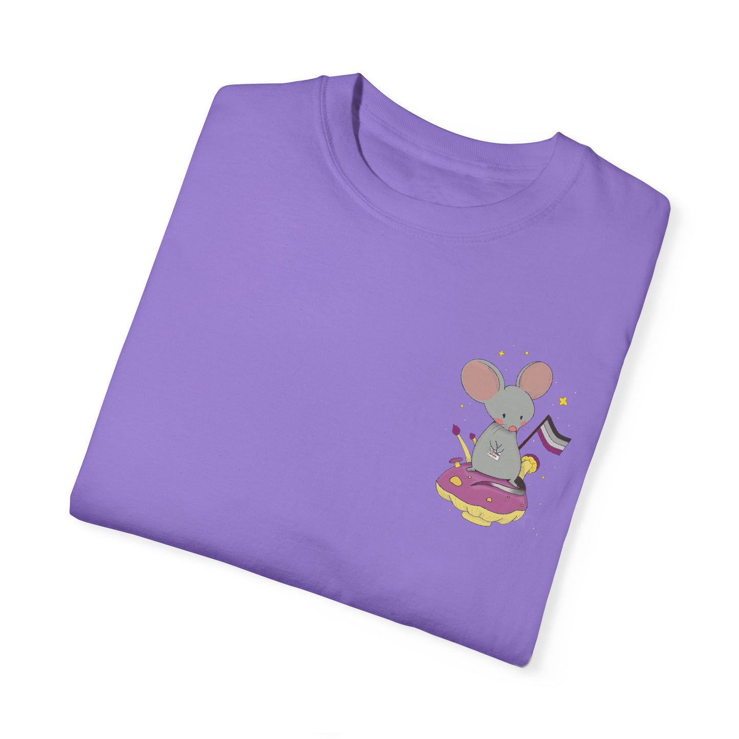 Badgie T-Shirt - Asexual Mouse "Roan" - Badgie.co