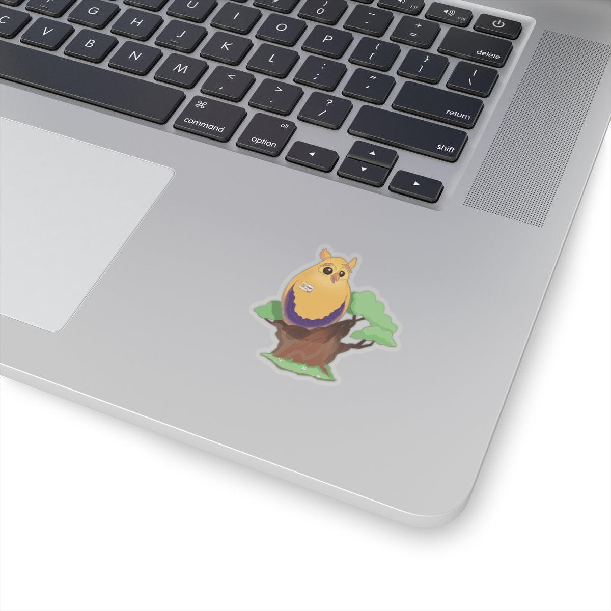 Kiss-Cut Stickers - Intersex Owl "Albert" - Badgie.co