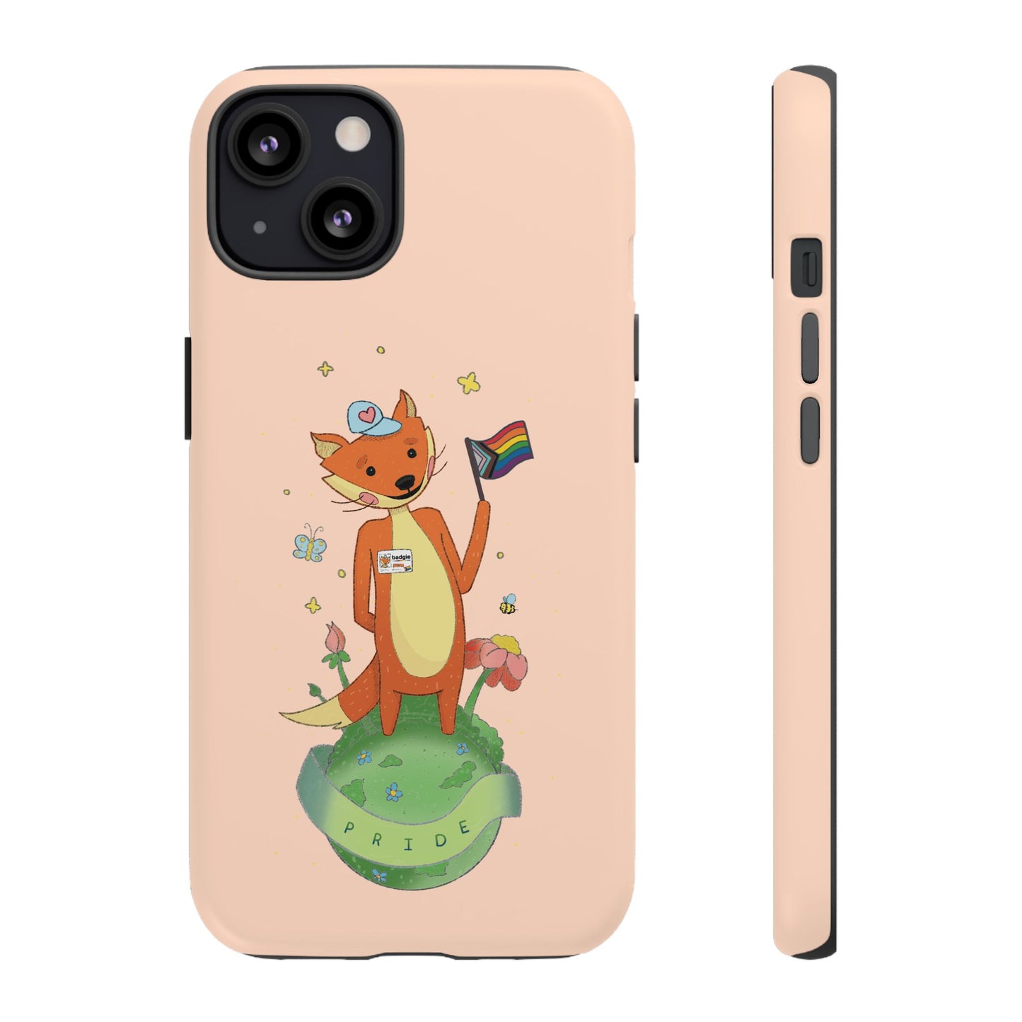 Badgie iPhone Case - Pride Fox "Kit" - Badgie.co