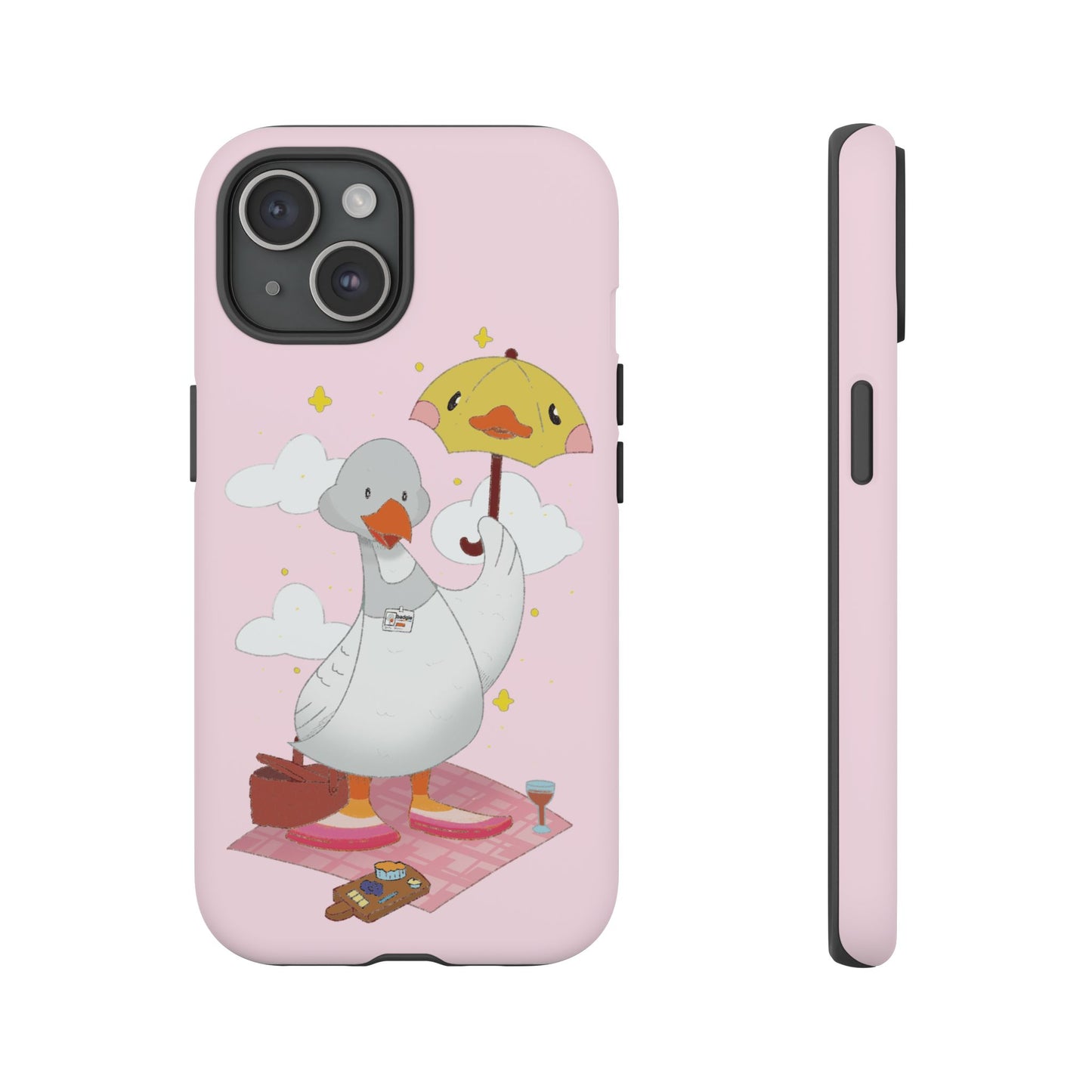 Badgie iPhone Case - Lesbian Goose "Tula" - Badgie.co