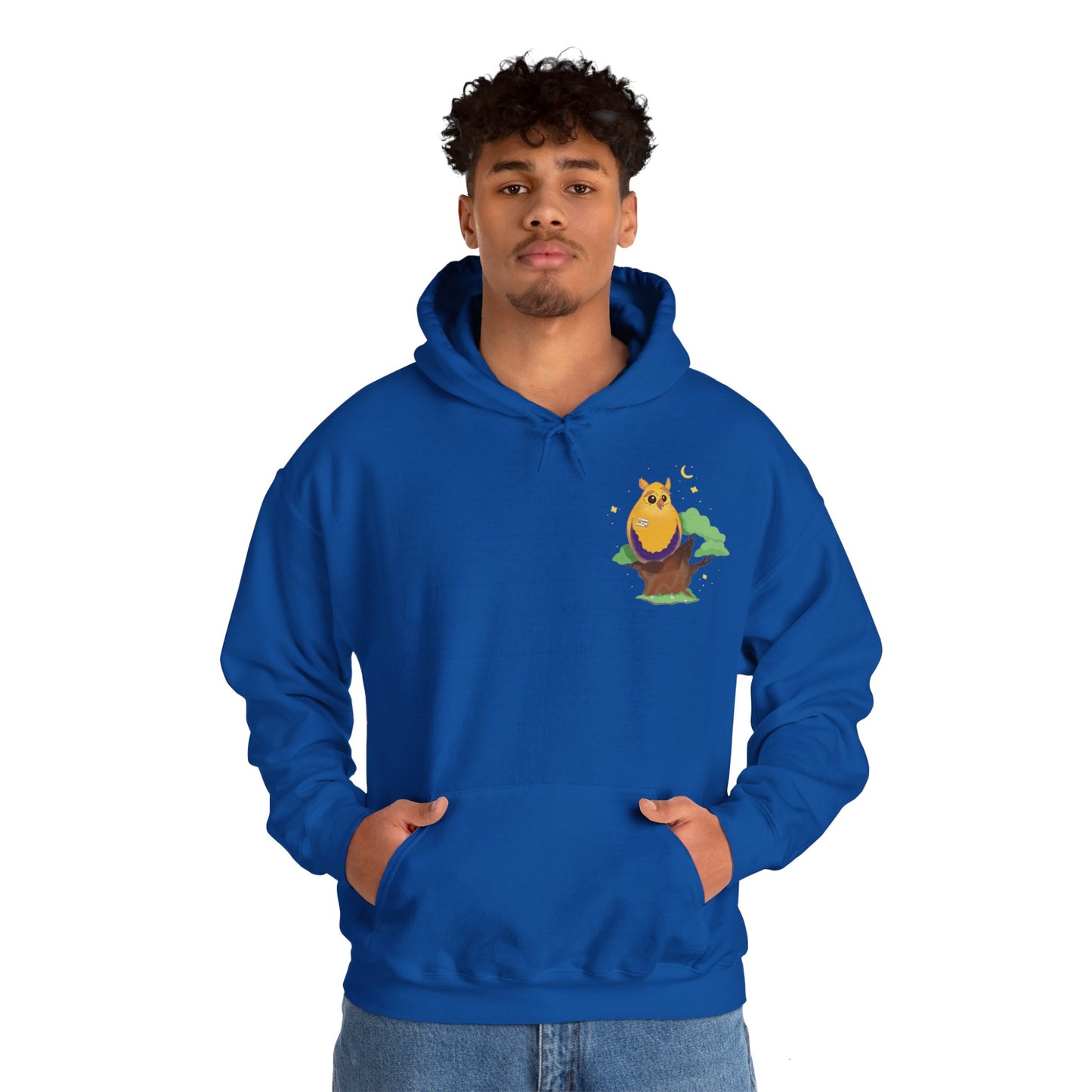 Badgie Hoodie - Intersex Owl "Albert" - Badgie.co