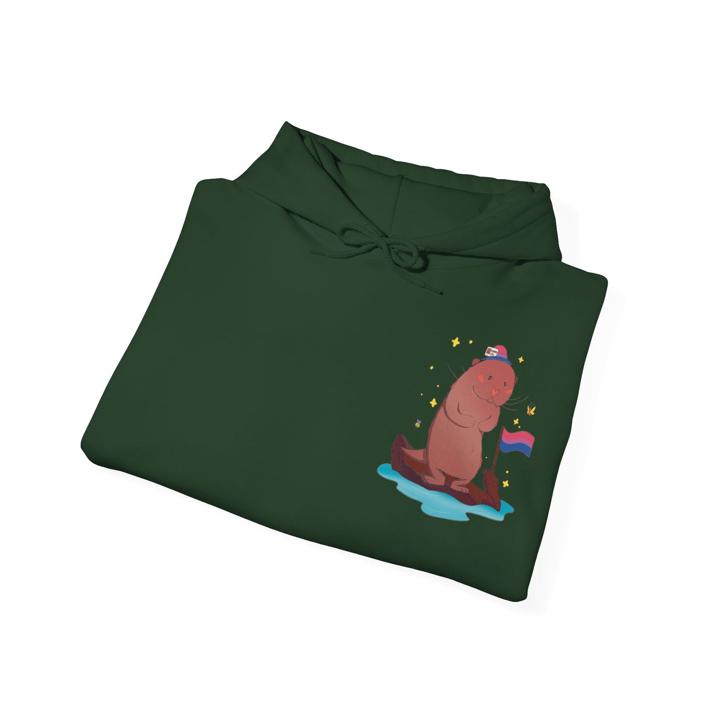 Badgie Hoodie - Bisexual Otter "River" - Badgie.co