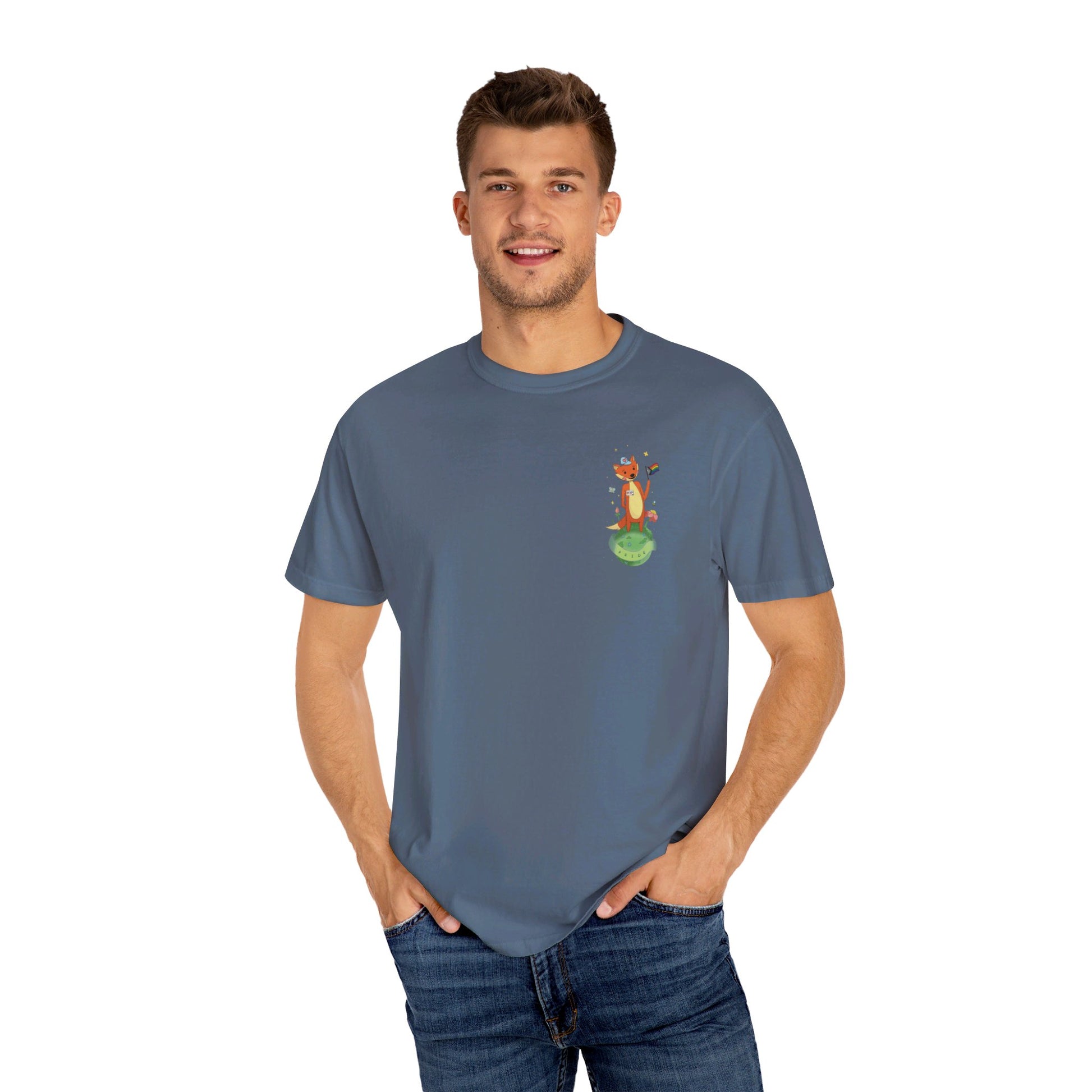 Badgie T-Shirt - Pride Fox "Kit" - Badgie.co