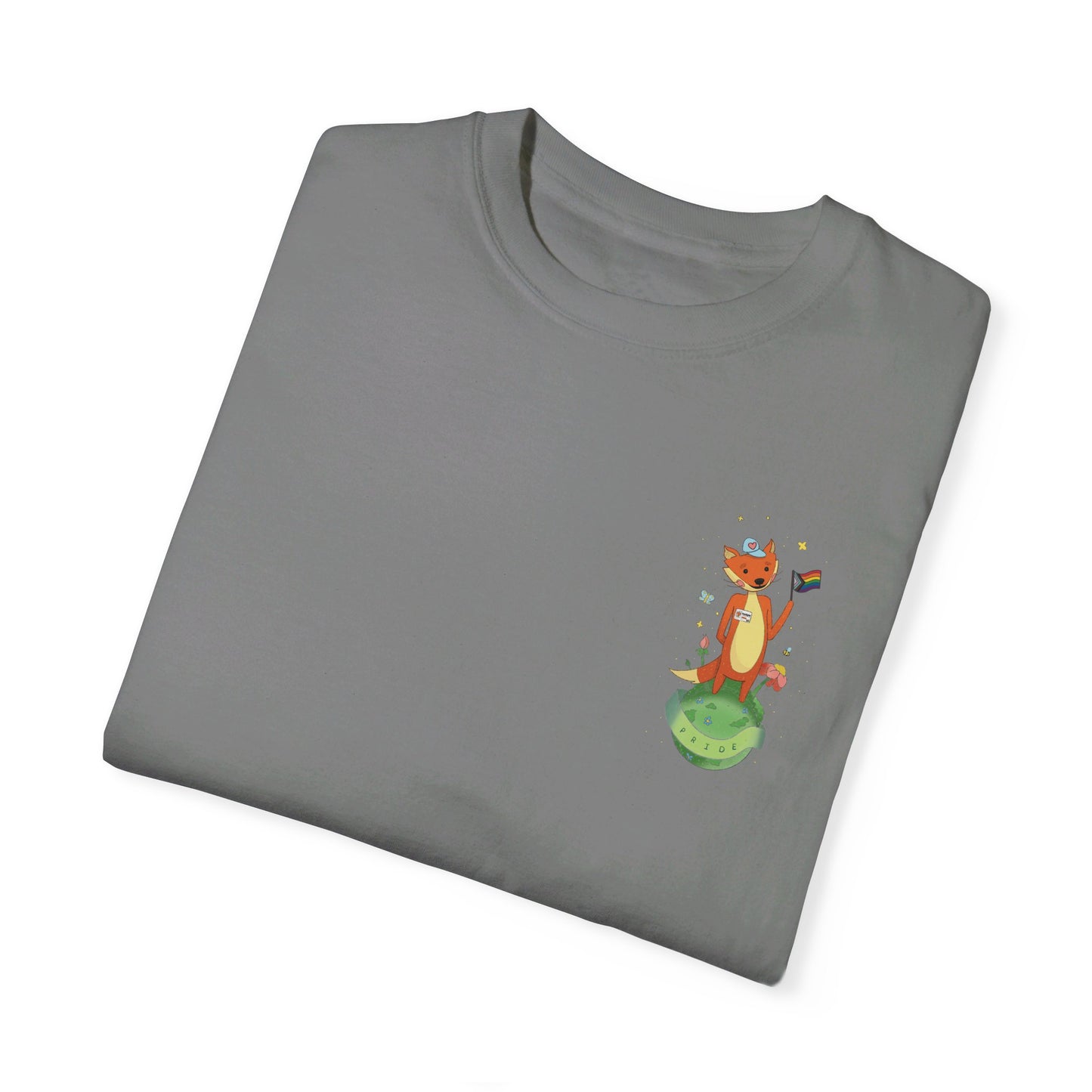 Badgie T-Shirt - Pride Fox "Kit" - Badgie.co