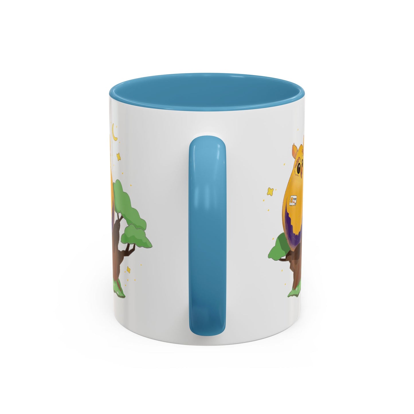 Badgie Ceramic Coffee Mug - Intersex Owl “Albert” - Badgie.co