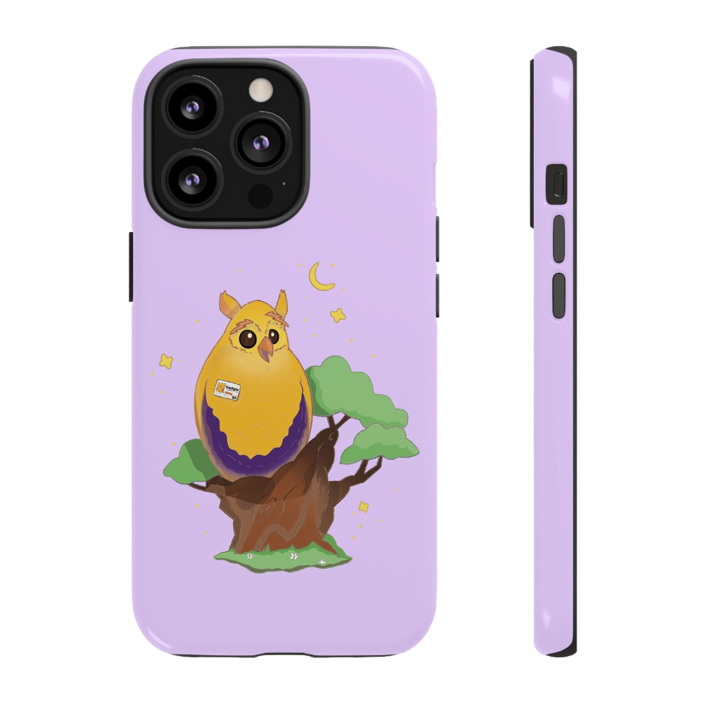 Badgie iPhone Case - Intersex Owl "Albert" - Badgie.co