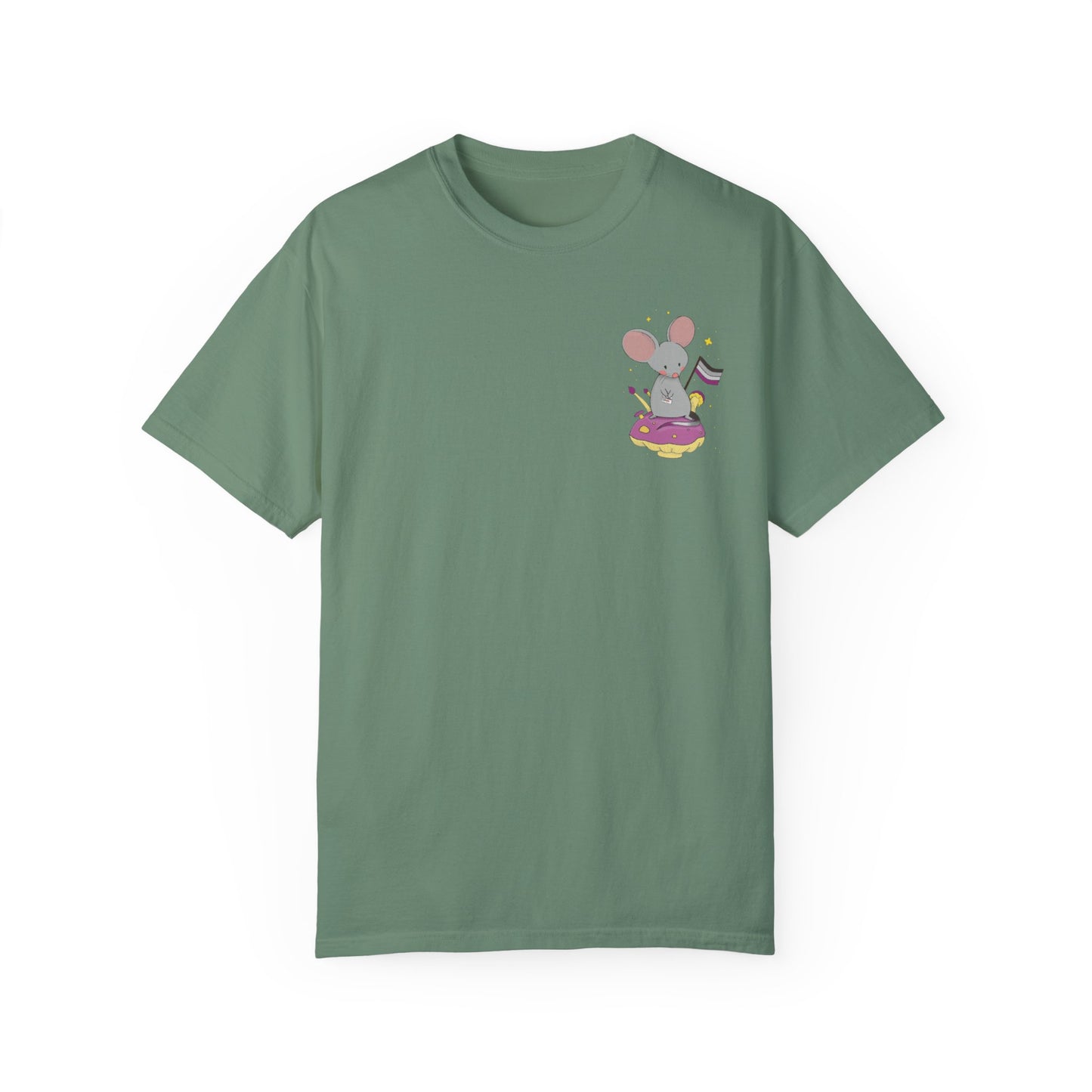 Badgie T-Shirt - Asexual Mouse "Roan" - Badgie.co