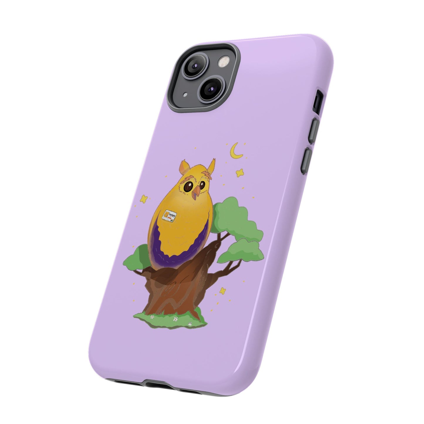 Badgie iPhone Case - Intersex Owl "Albert" - Badgie.co