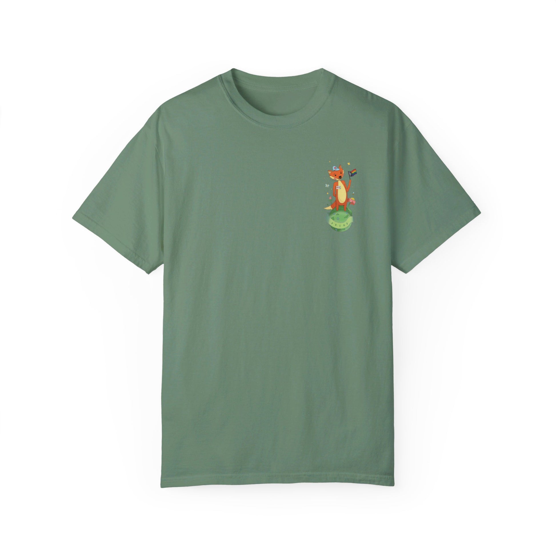 Badgie T-Shirt - Pride Fox "Kit" - Badgie.co