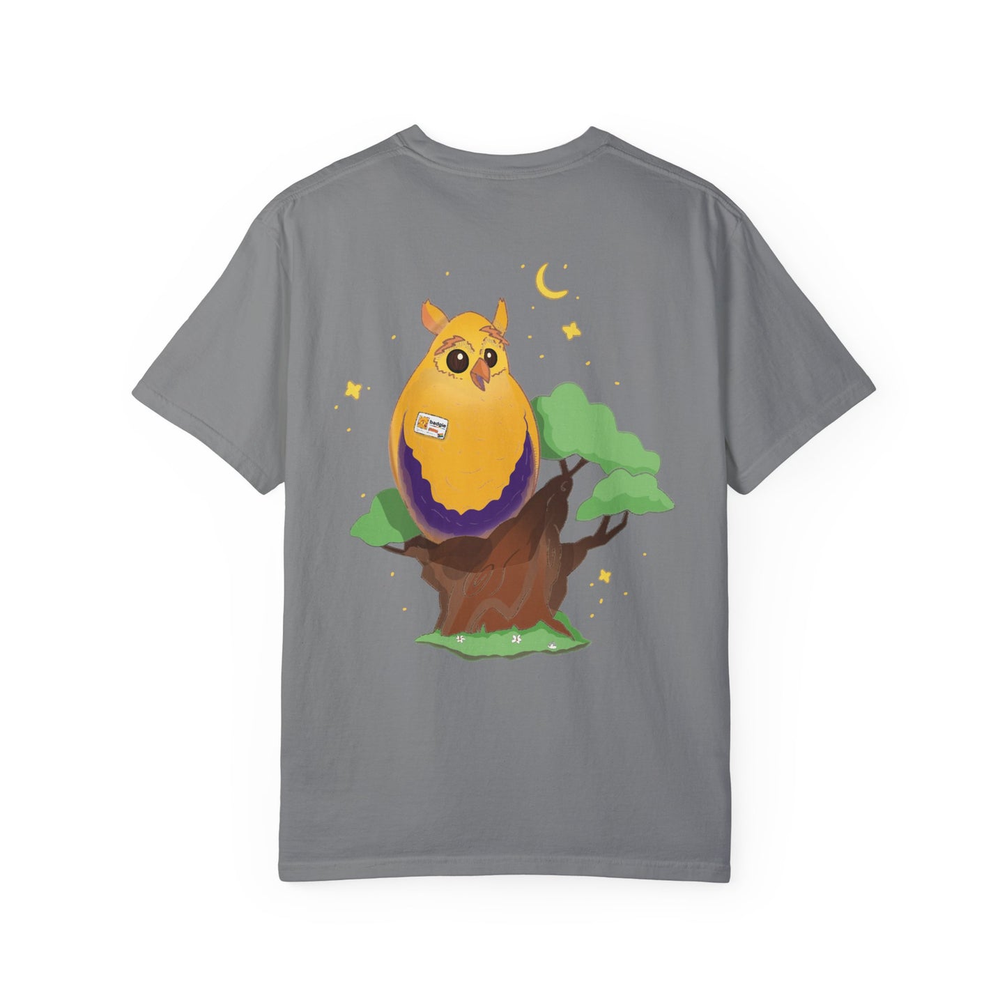 Badgie T-Shirt - Intersex Owl "Albert" - Badgie.co