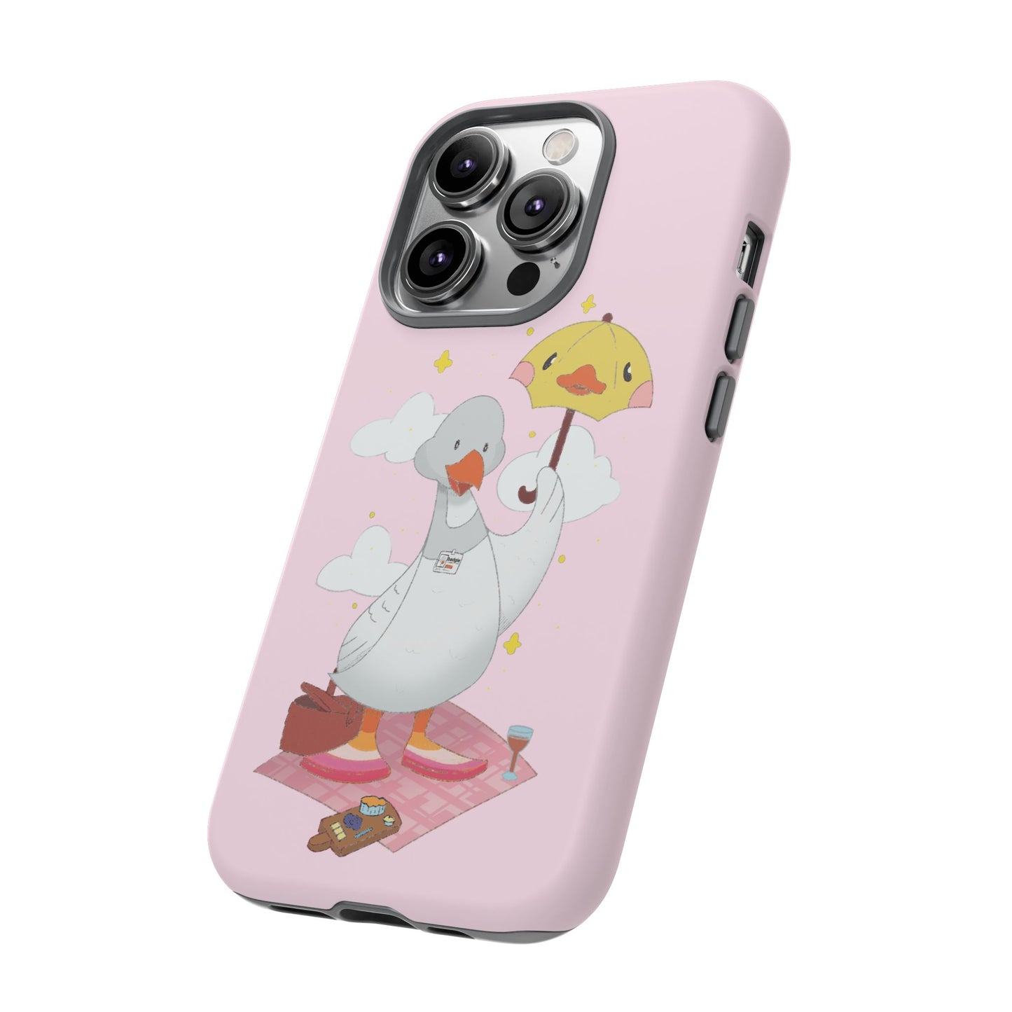 Badgie iPhone Case - Lesbian Goose "Tula" - Badgie.co