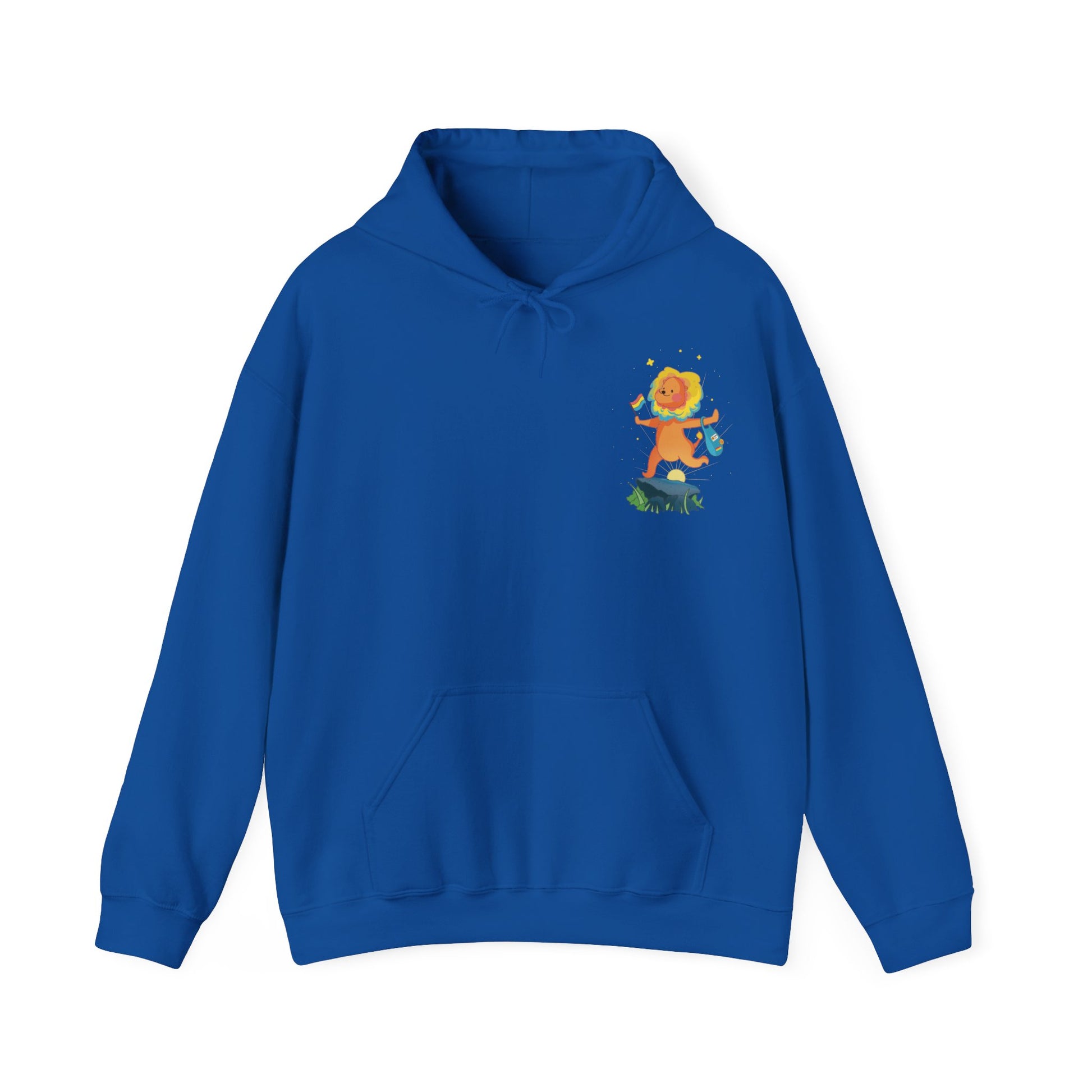 Badgie Hoodie -  Pansexual Lion "Barb" - Badgie.co