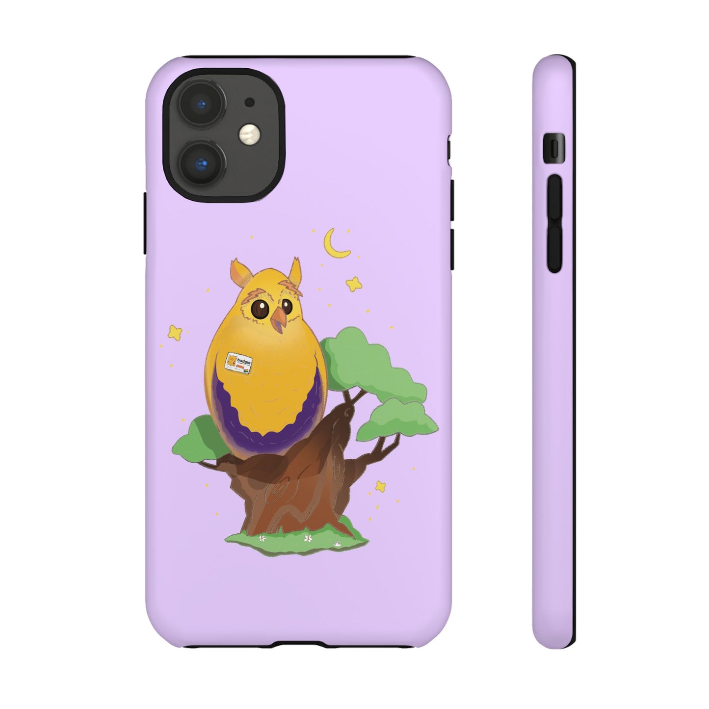Badgie iPhone Case - Intersex Owl "Albert" - Badgie.co