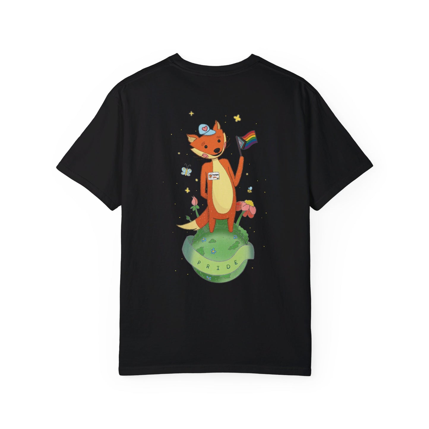 Badgie T-Shirt - Pride Fox "Kit" - Badgie.co