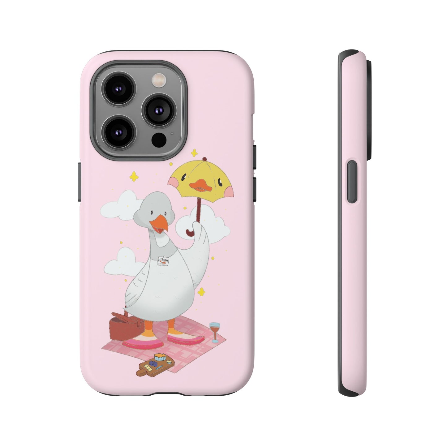 Badgie iPhone Case - Lesbian Goose "Tula" - Badgie.co