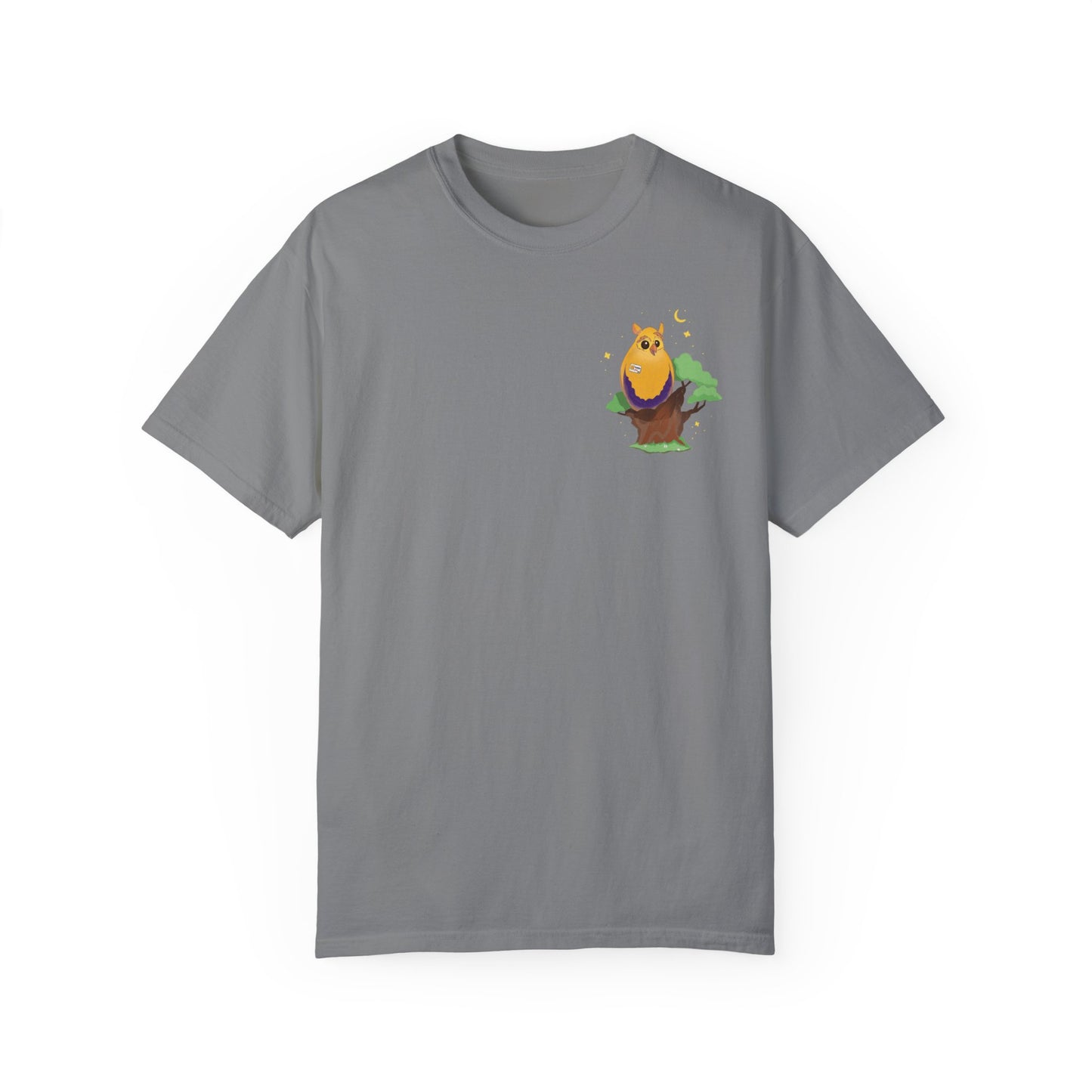 Badgie T-Shirt - Intersex Owl "Albert" - Badgie.co