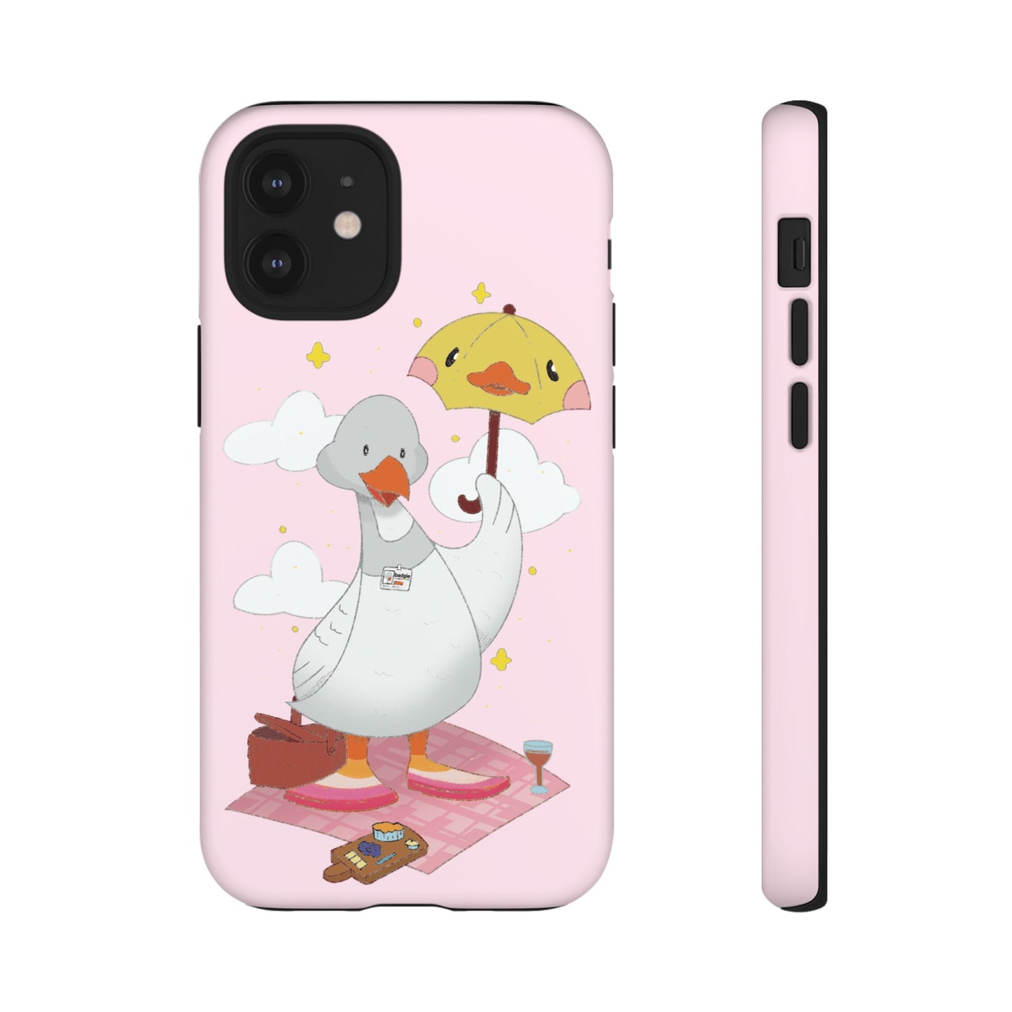 Badgie iPhone Case - Lesbian Goose "Tula" - Badgie.co