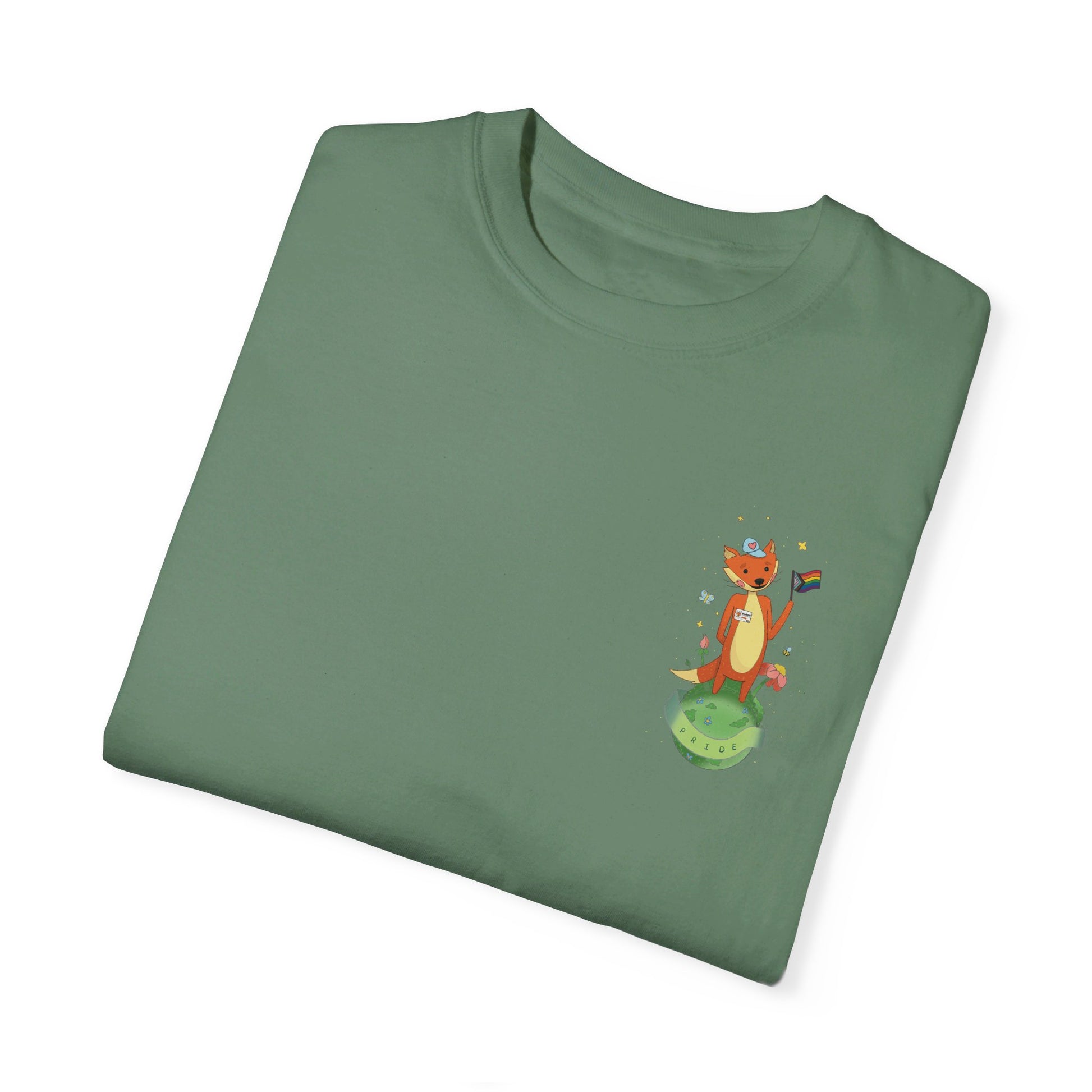 Badgie T-Shirt - Pride Fox "Kit" - Badgie.co