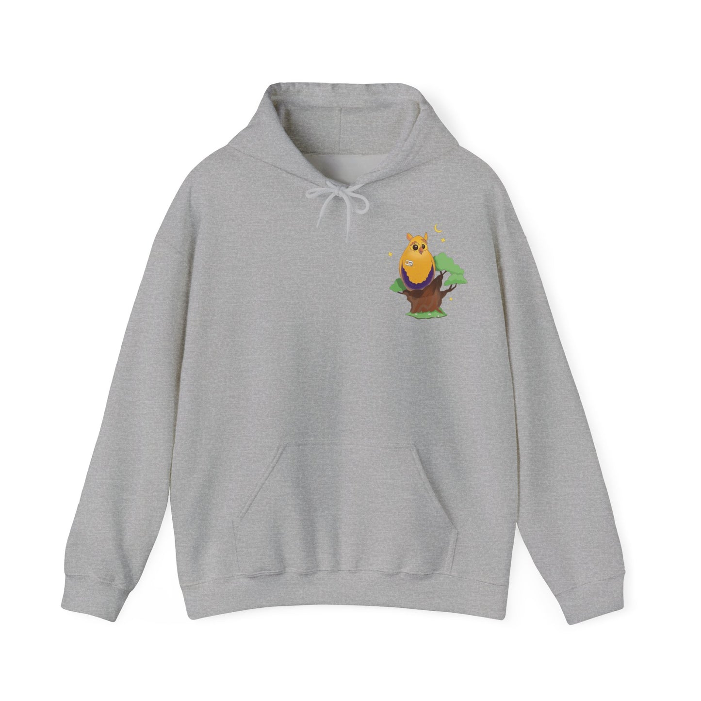 Badgie Hoodie - Intersex Owl "Albert" - Badgie.co