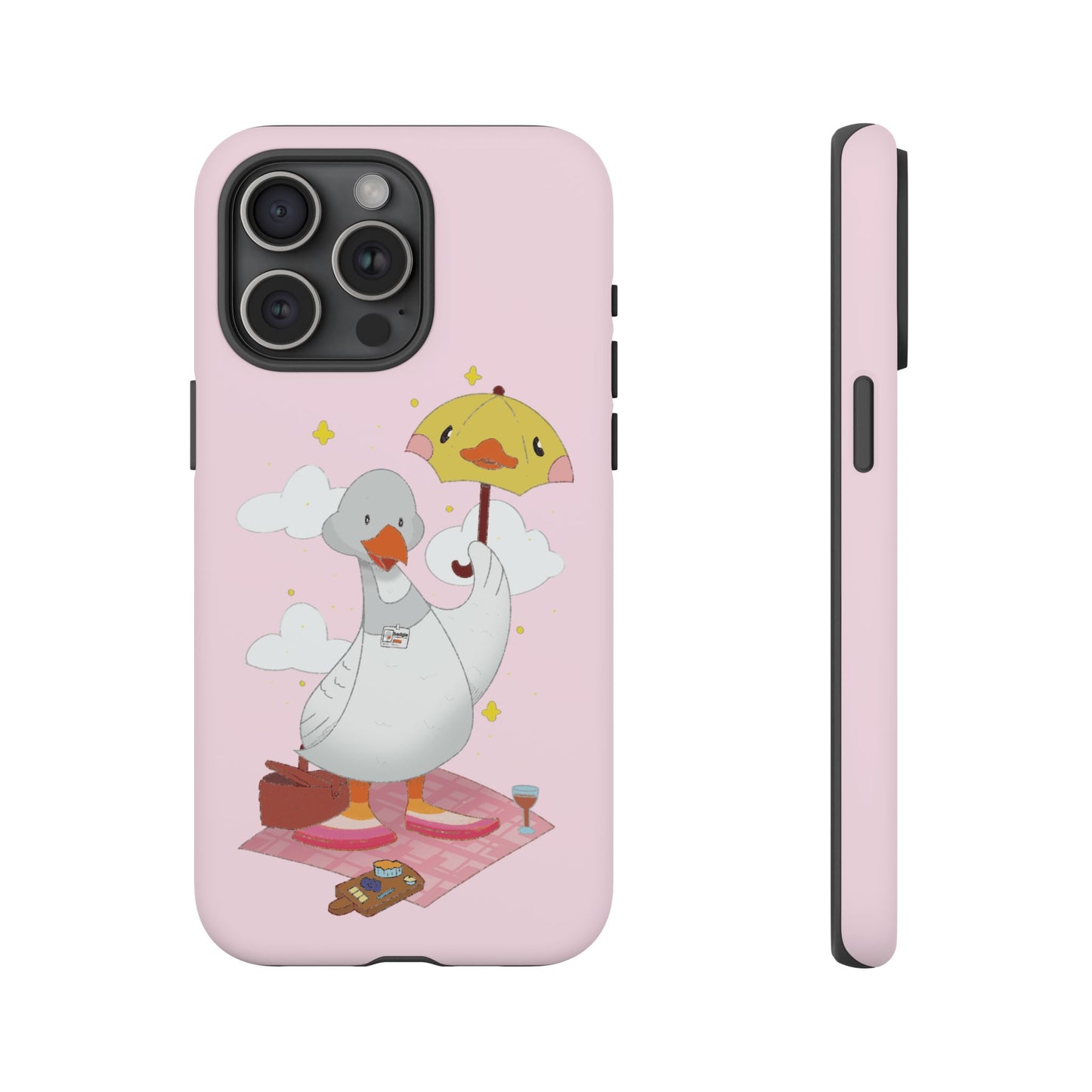 Badgie iPhone Case - Lesbian Goose "Tula" - Badgie.co