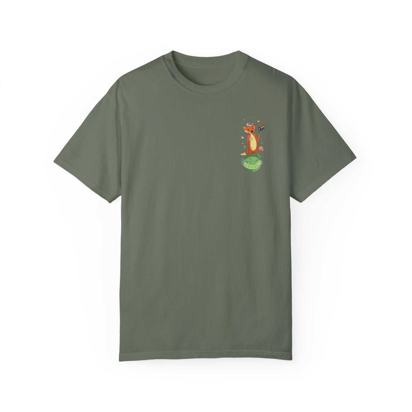 Badgie T-Shirt - Pride Fox "Kit" - Badgie.co