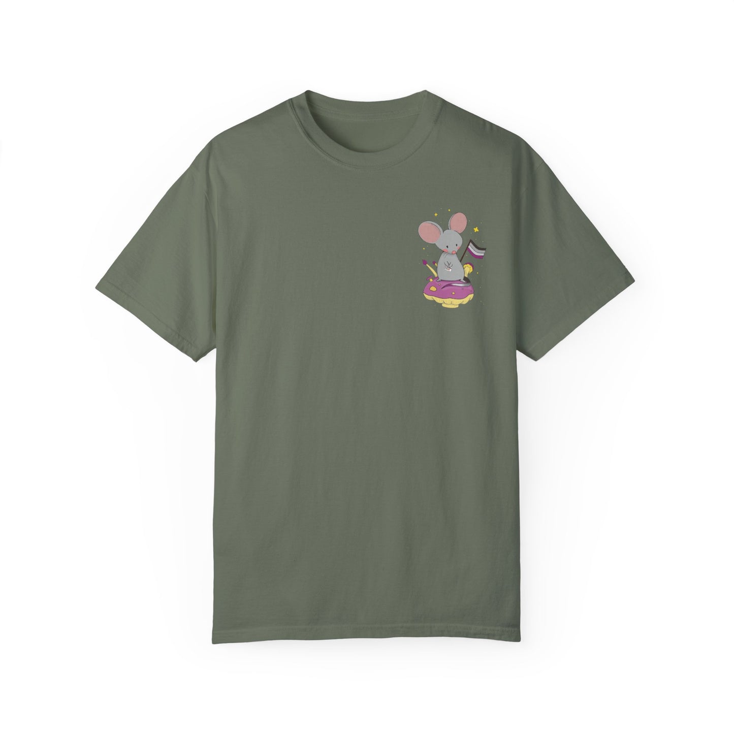 Badgie T-Shirt - Asexual Mouse "Roan" - Badgie.co