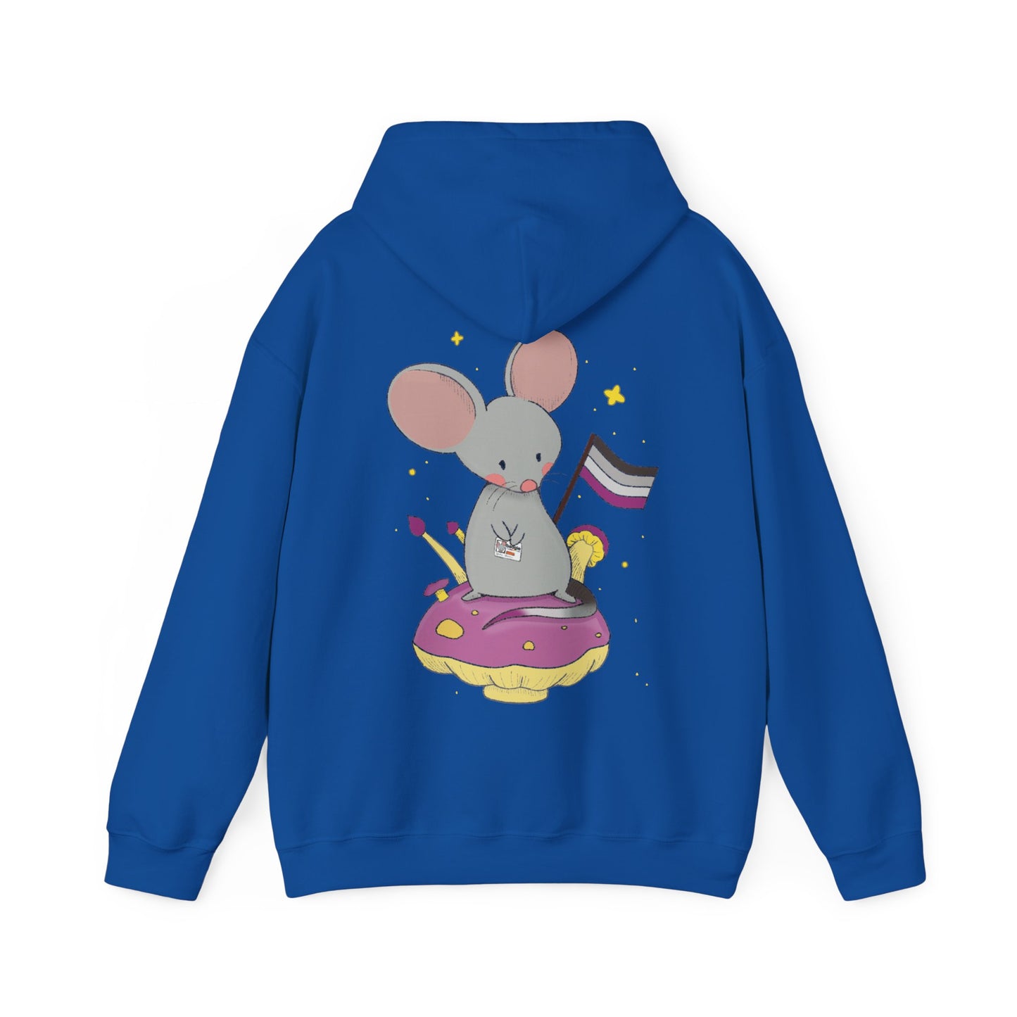 Badgie Hoodie - Asexual Mouse “Roan” - Badgie.co